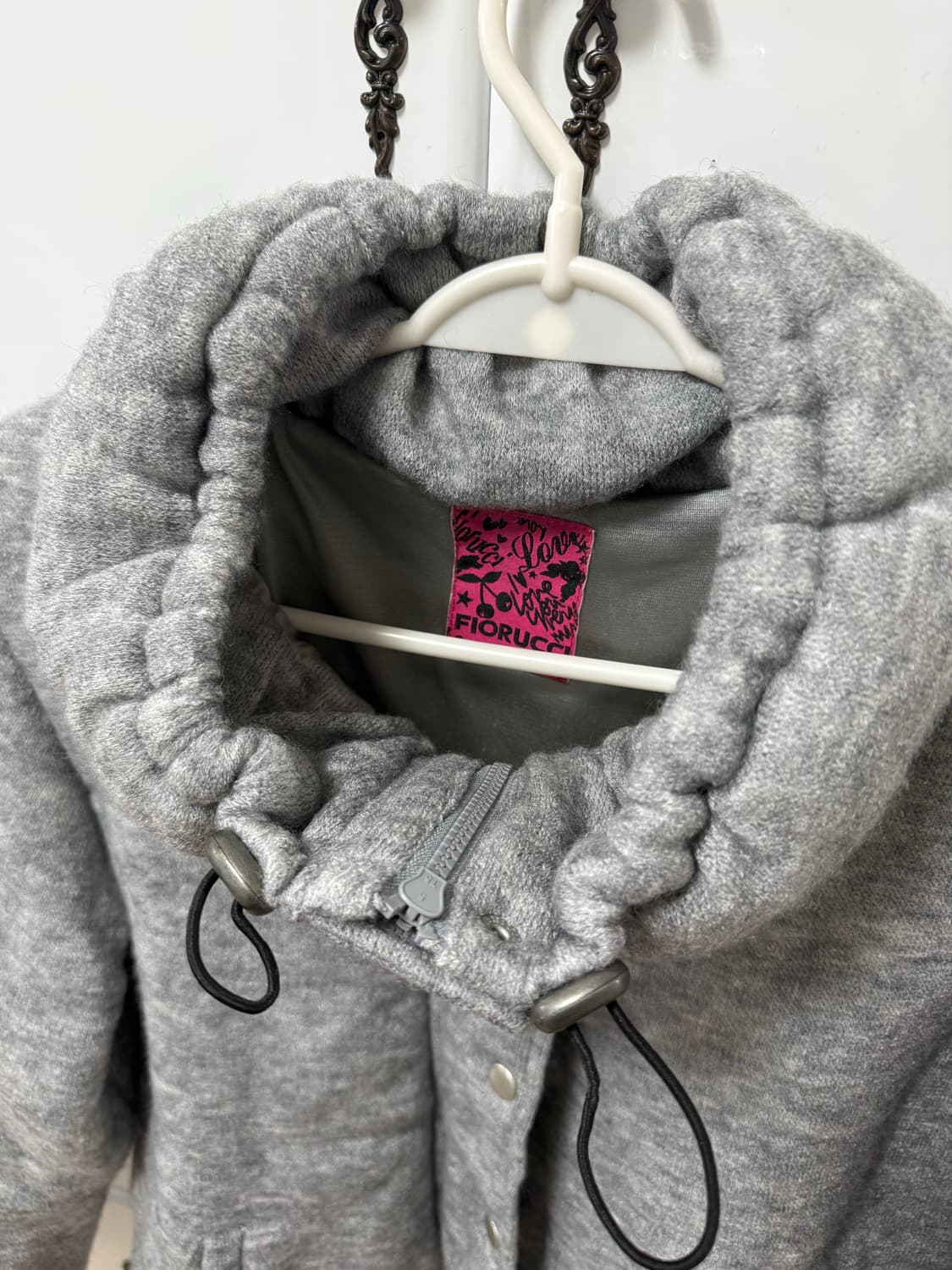 카라하나 빈티지 그레이 패딩 모리걸 갸루 니혼진 카메 빈티지 모리노가토 상품이미지3