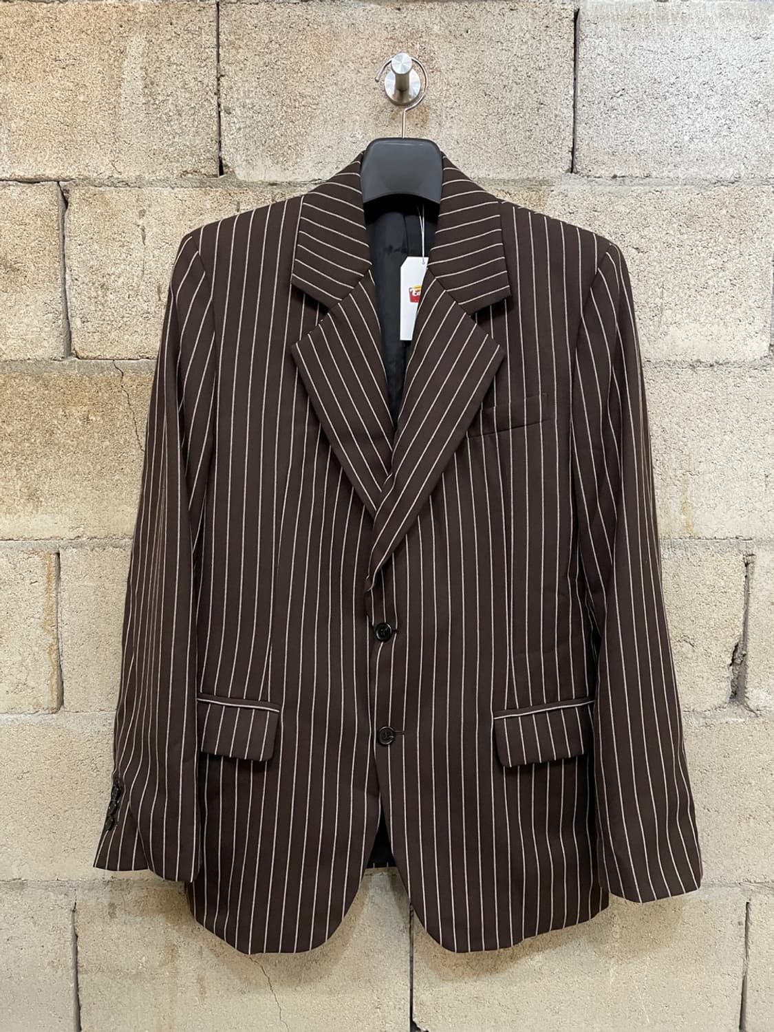 아크네 스튜디오 스트라이프 블레이저 자켓 상품이미지1