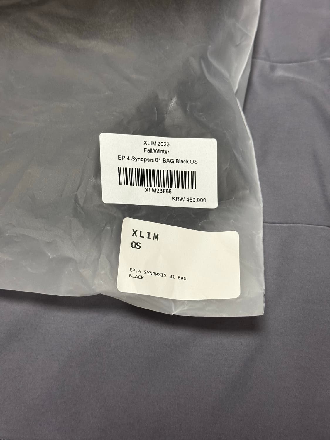 [새상품] 엑슬림 xlim ep.4 시놉시스 01 레더 가방 상품이미지10
