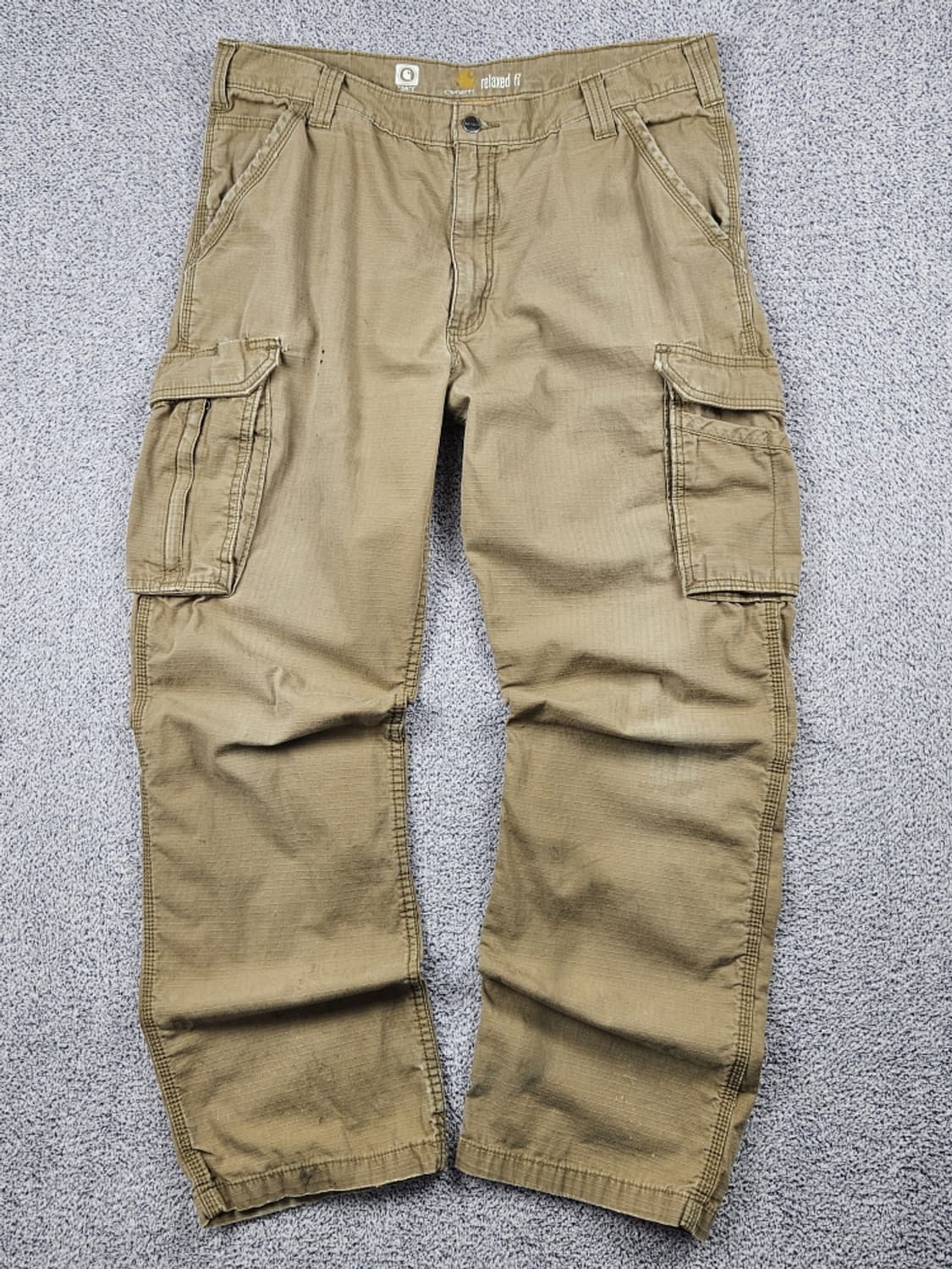 칼하트 립스탑 포켓 카고 워크 팬츠 ( 38X34 ) / 10396 상품이미지1