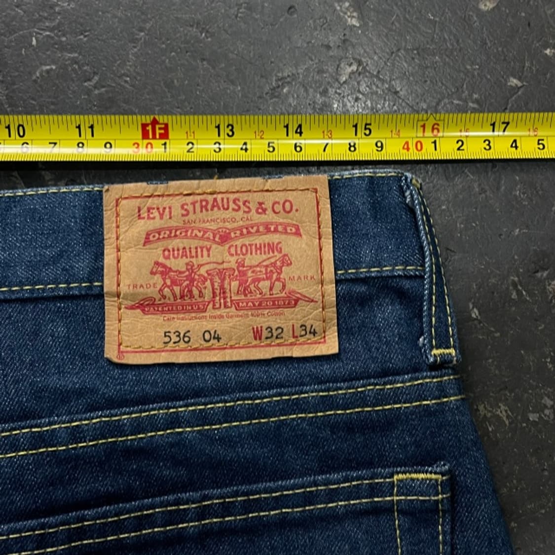 32 리바이스 536 04 쿨맥스 청바지 상품이미지9