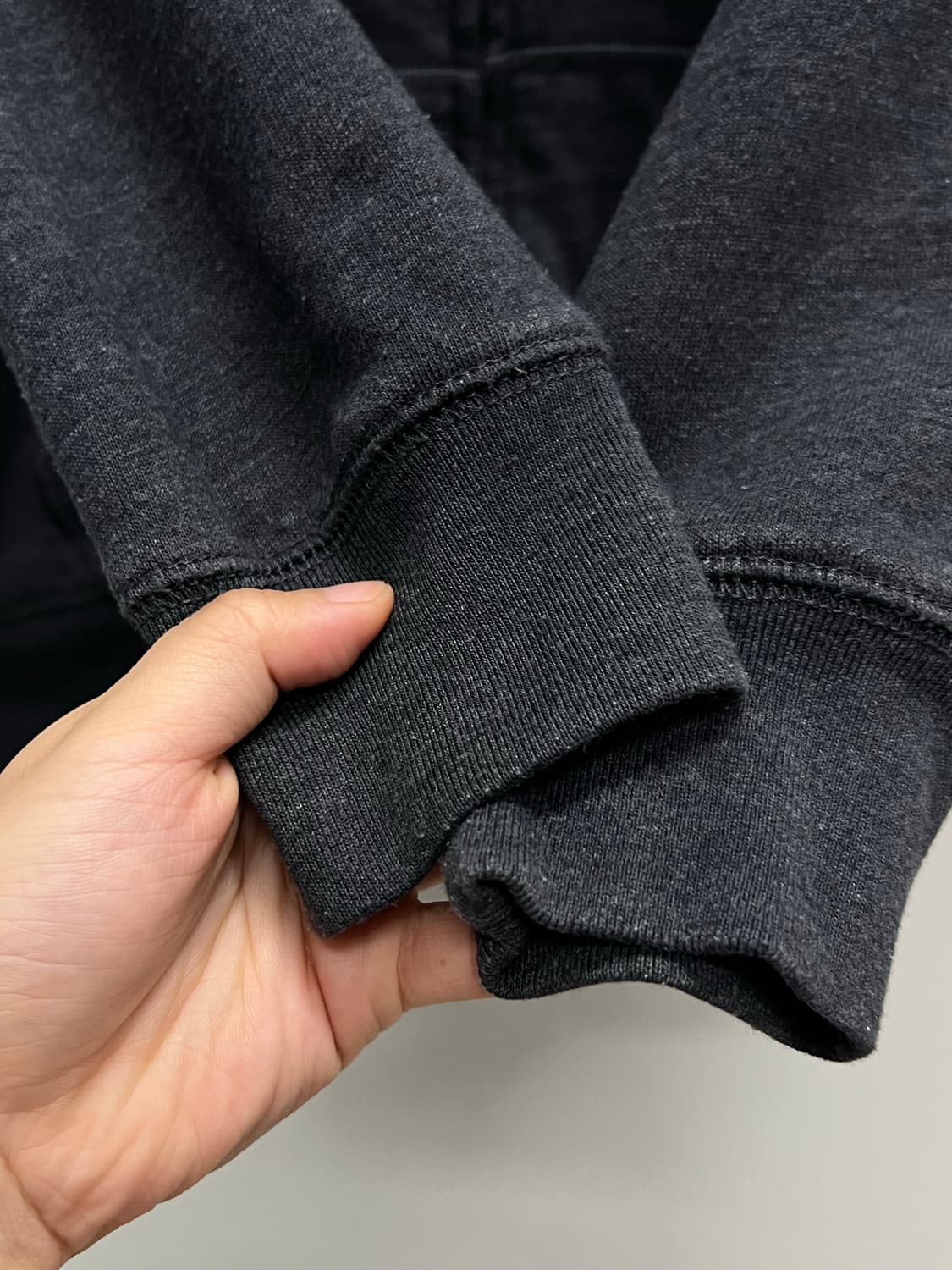 GAP 키즈/우먼스 양털 셰르파 후드 집업 차콜 상품이미지5