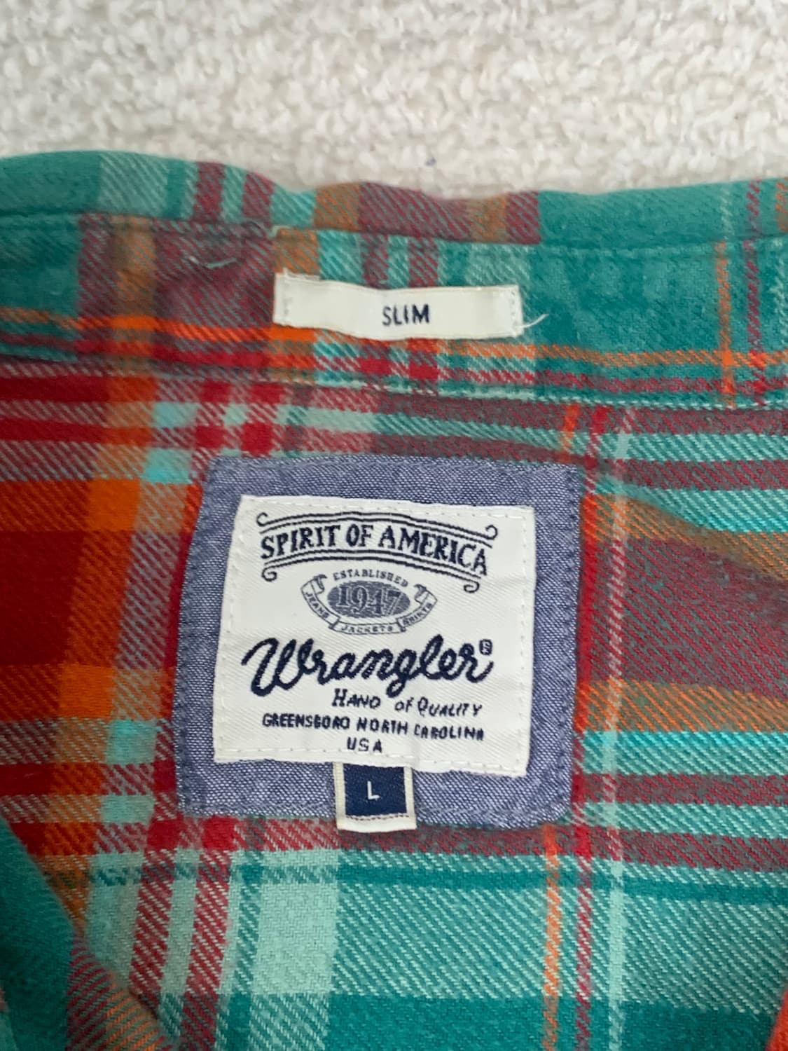 WRANGLER 아메리카셔츠 상품이미지1