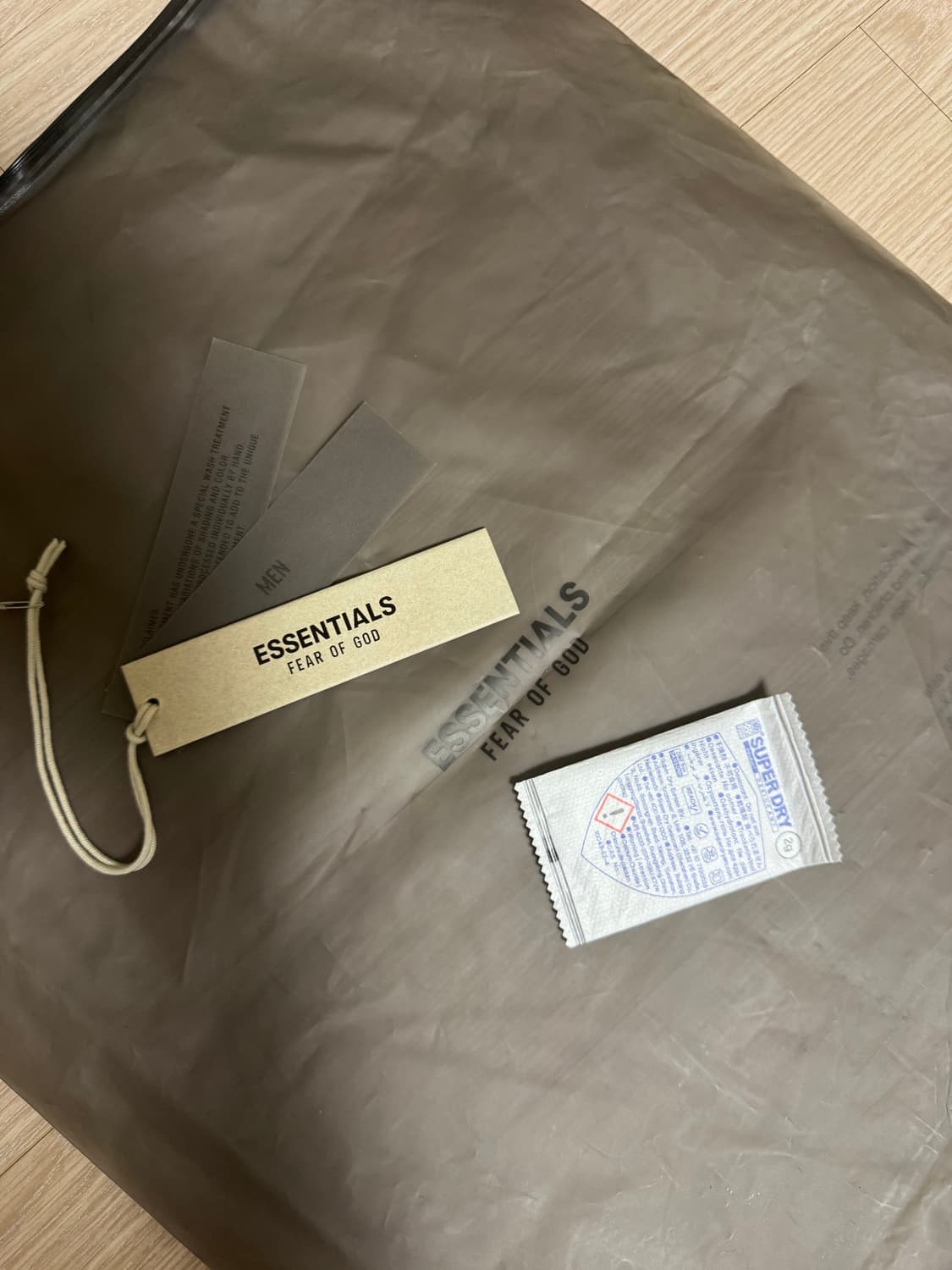 24FW 에센셜 후드티 S사이즈 블랙 상품이미지4