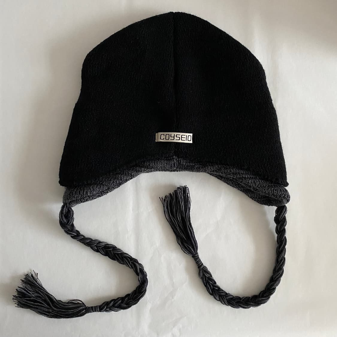 코이세이오 더블 트루퍼 비니 블랙 상품이미지4