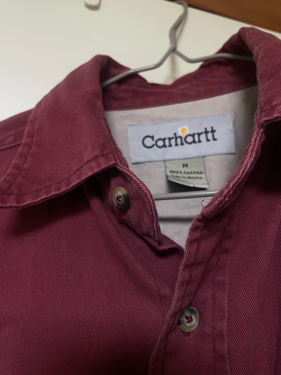 Carhartt Vintage wine shirts L 상품이미지2