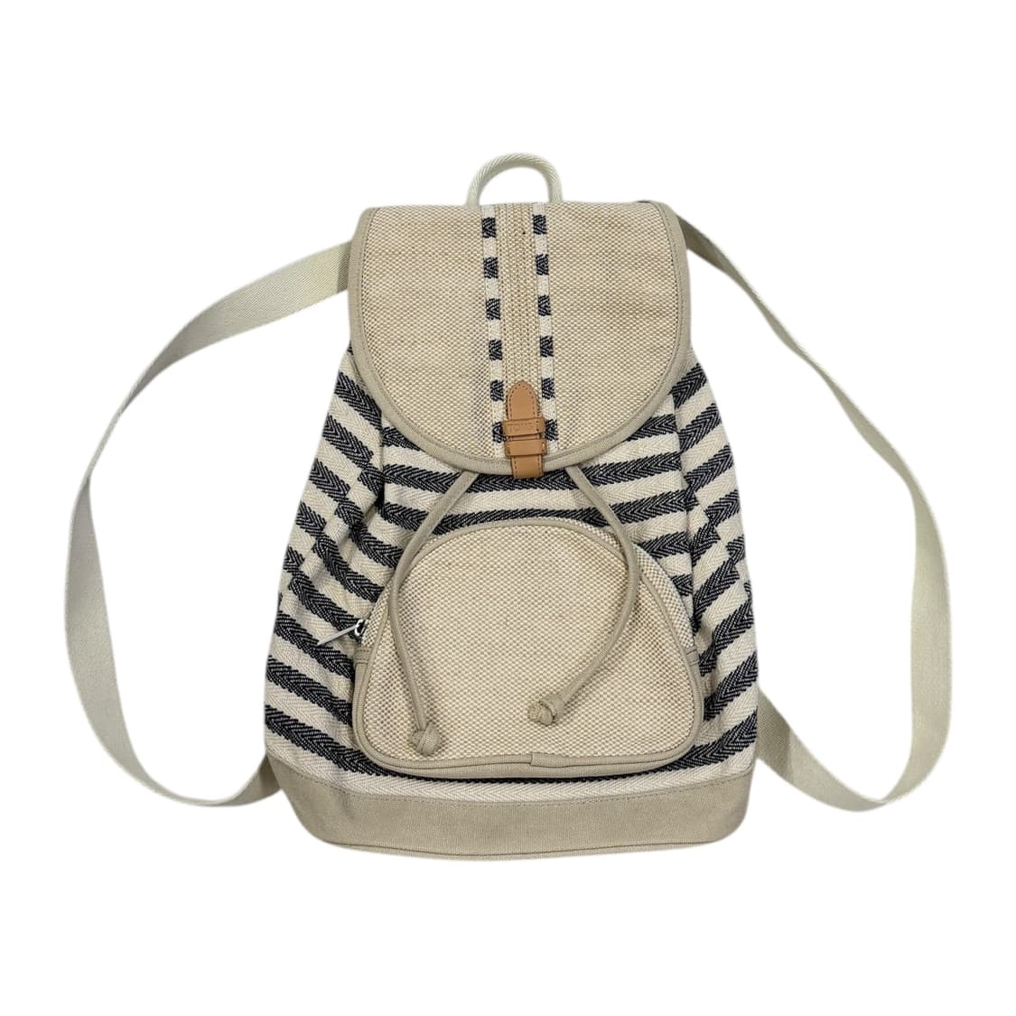 TOMS 탐스 스트라이프 복조리 스트링 포켓 백팩 가방 상품이미지1