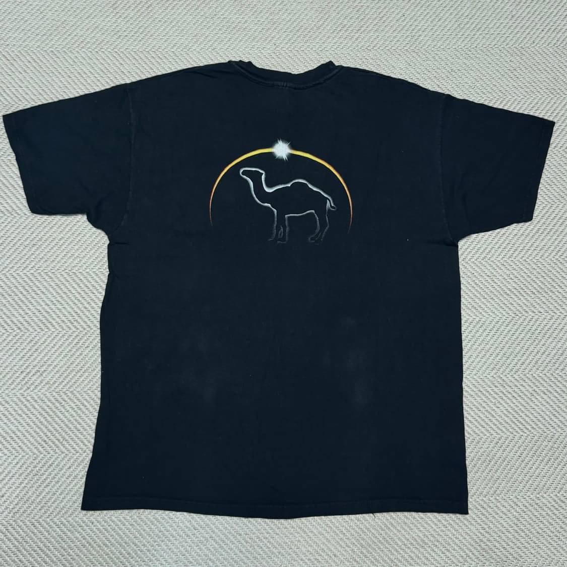 (XL) 9Os 카멜 프로모 이클립스 포켓 티셔츠 상품이미지1