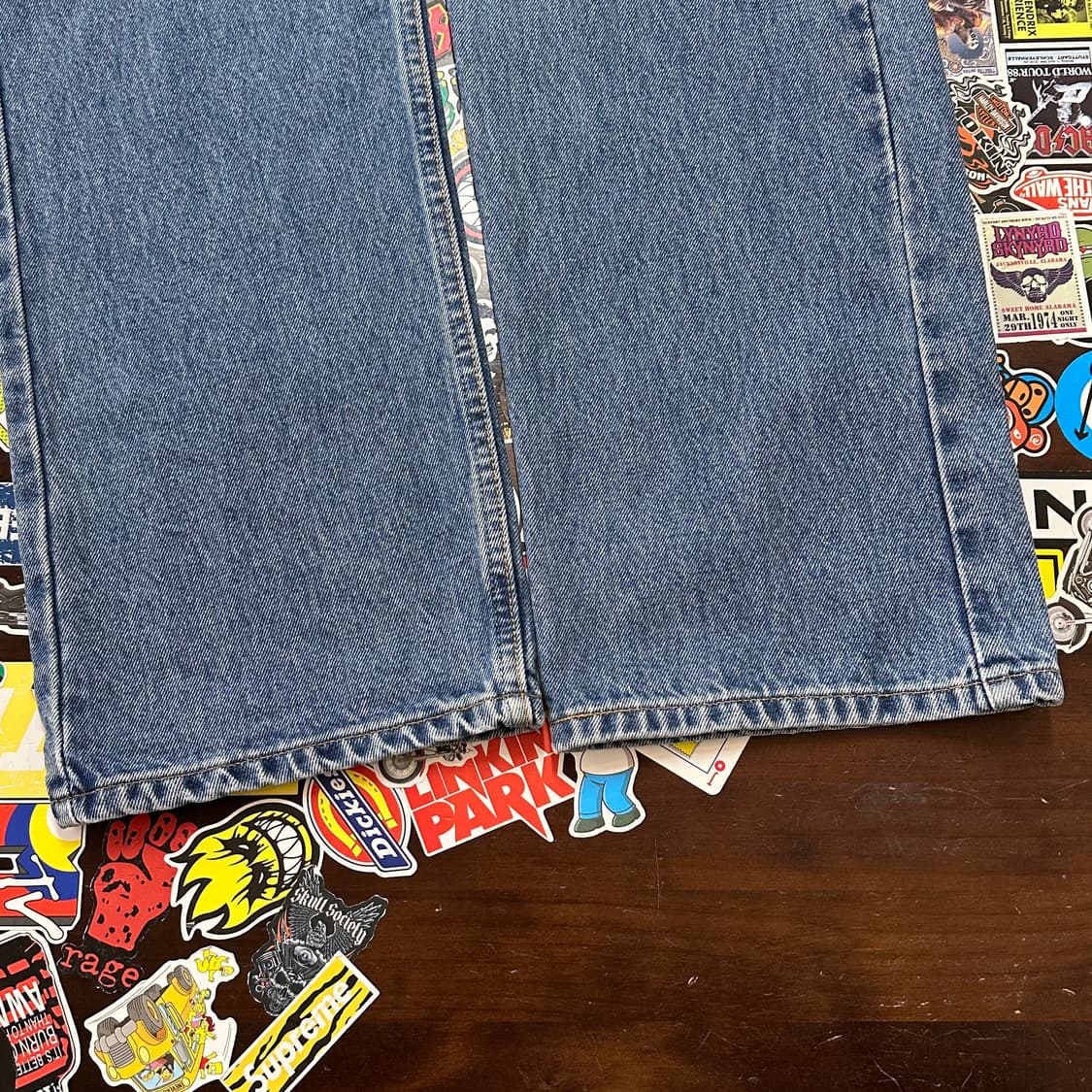 Early 00s 리바이스 505 블루 진 데님 팬츠 36 상품이미지6