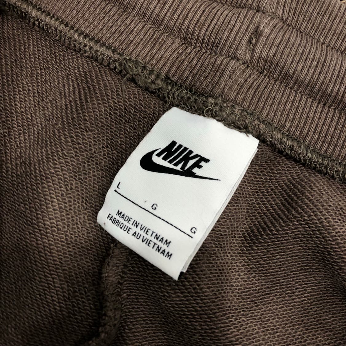 나이키 스우시 브라운 트레이닝 스웻 조거 팬츠 상품이미지5