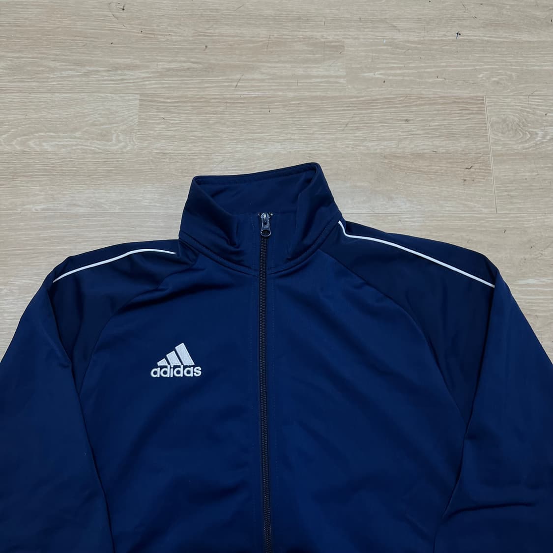 아디다스 사이드라인 트레이닝 져지 트랙탑 자켓 [네이비] L/100 상품이미지2