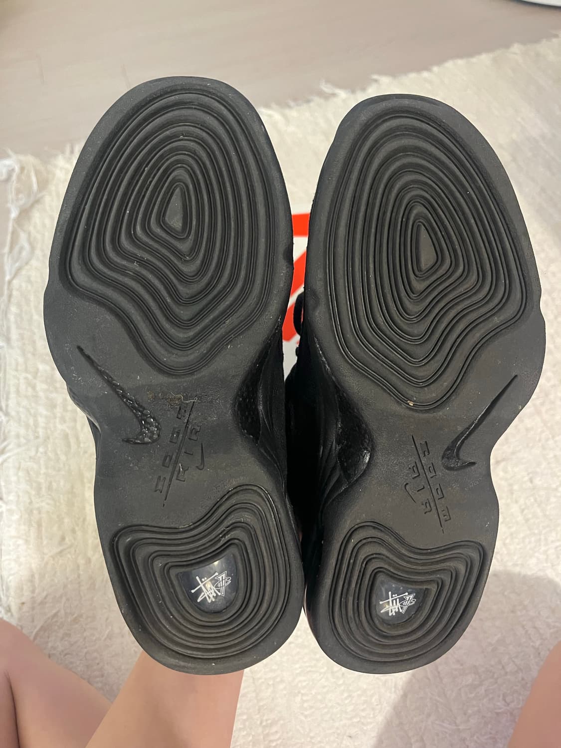 나이키 x 스투시 에어 페니 2 블랙 230 상품이미지4