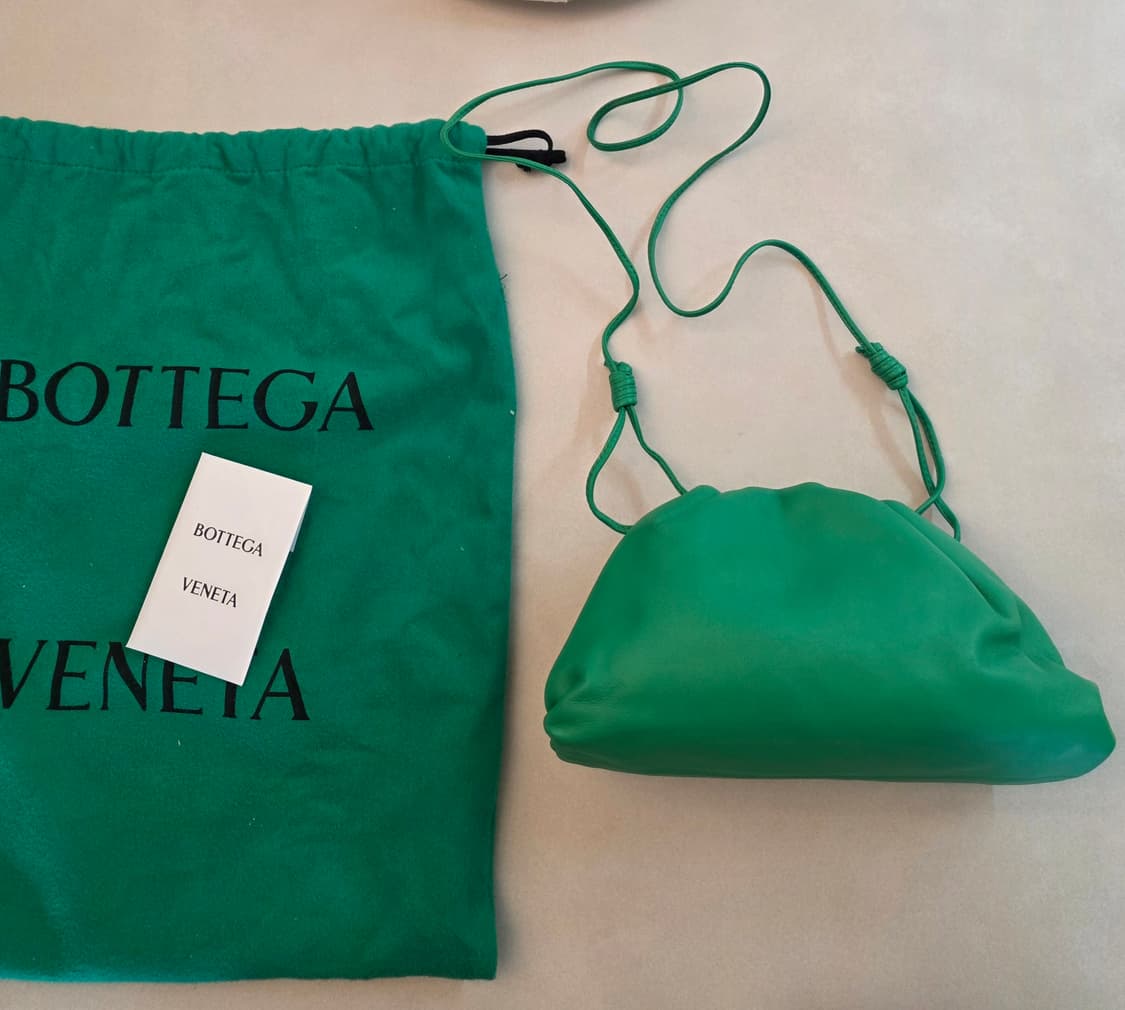 정품 보테가베네타 만두백 그린 상품이미지7
