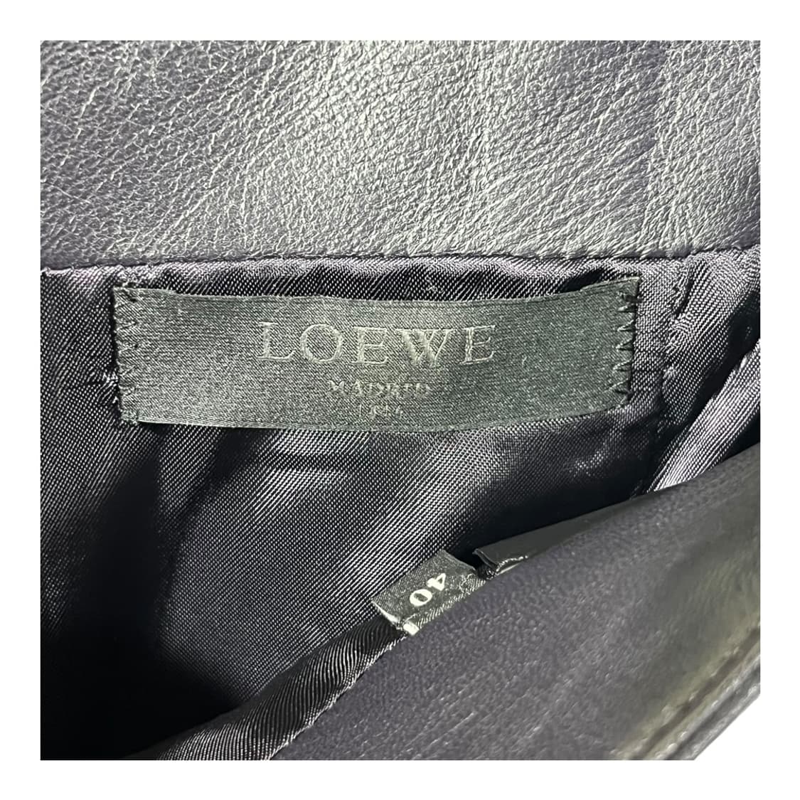 [LOEWE] 로에베 램스킨 미디 스커트 상품이미지4