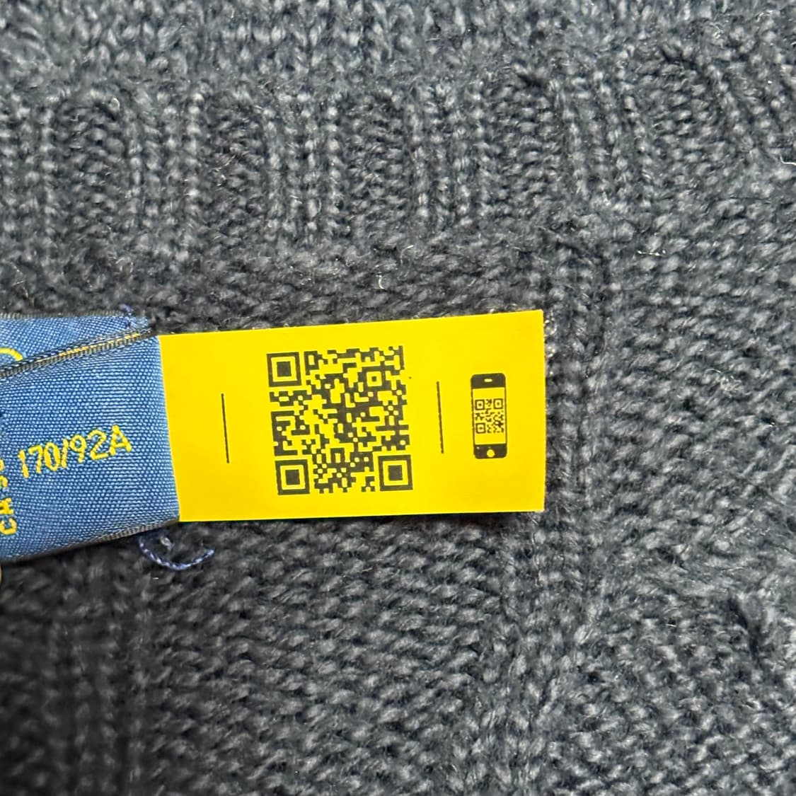 Polo Ralph Lauren 코튼 케이블 라운드넥 네이비 니트 상품이미지6