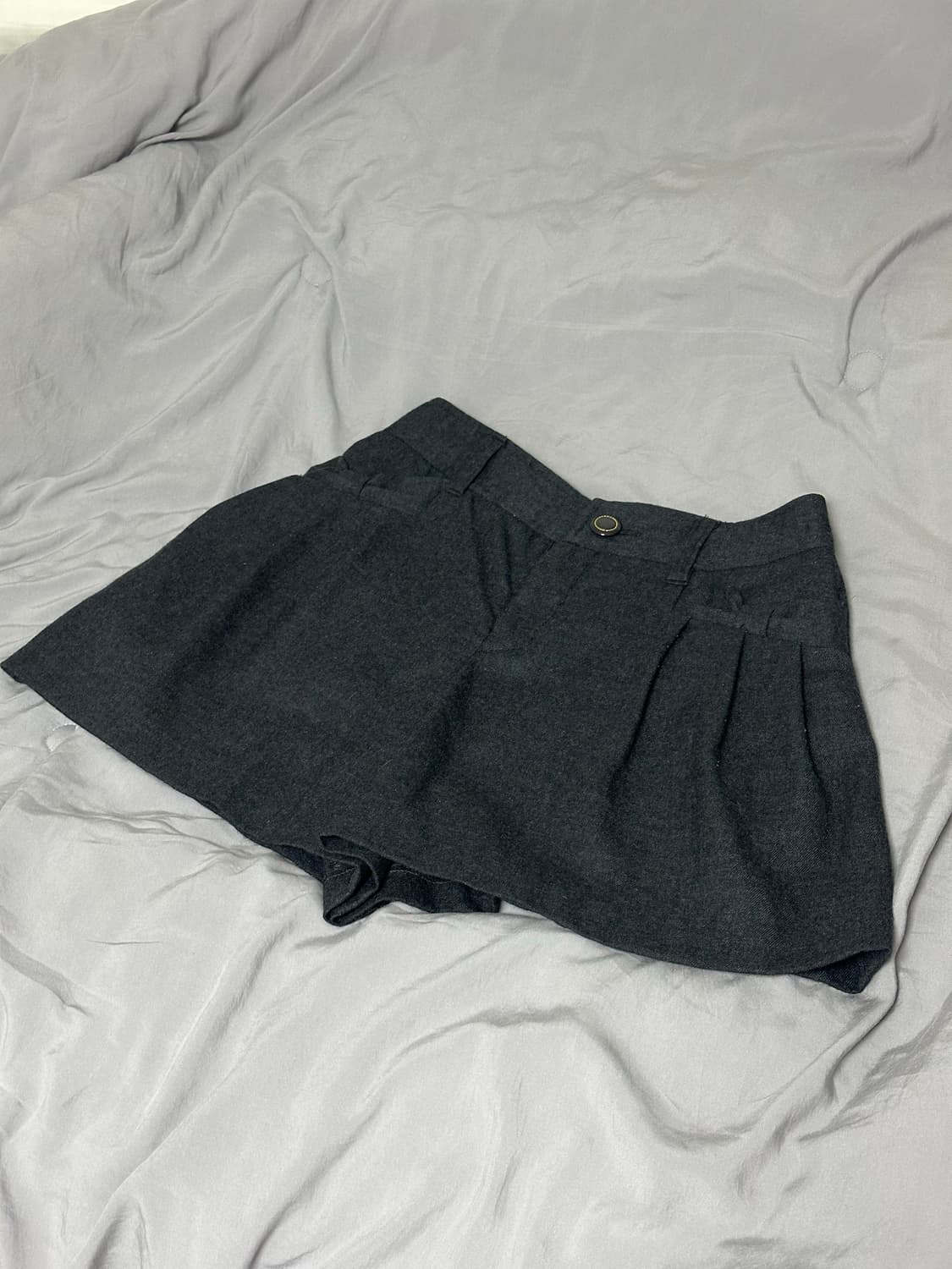 히메갸루 리본 주머니 포인트 반바지 상품이미지2