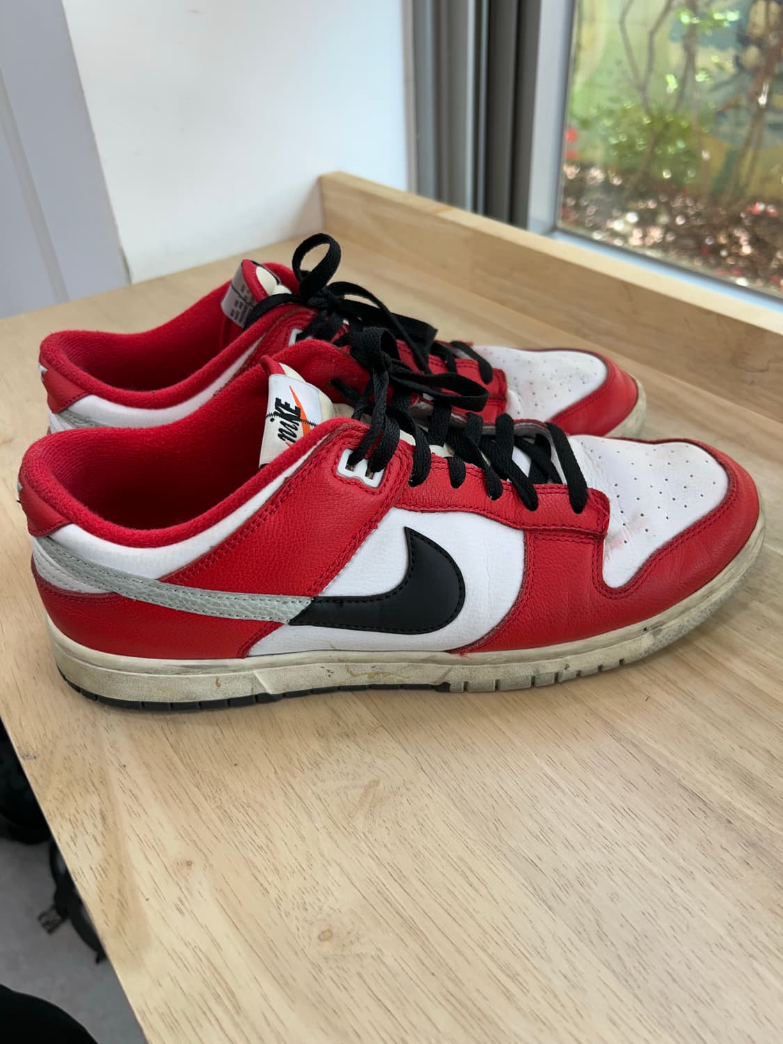 나이키 덩크 로우 레트로 프리미엄 유니버시티 레드 블랙 290 상품이미지1