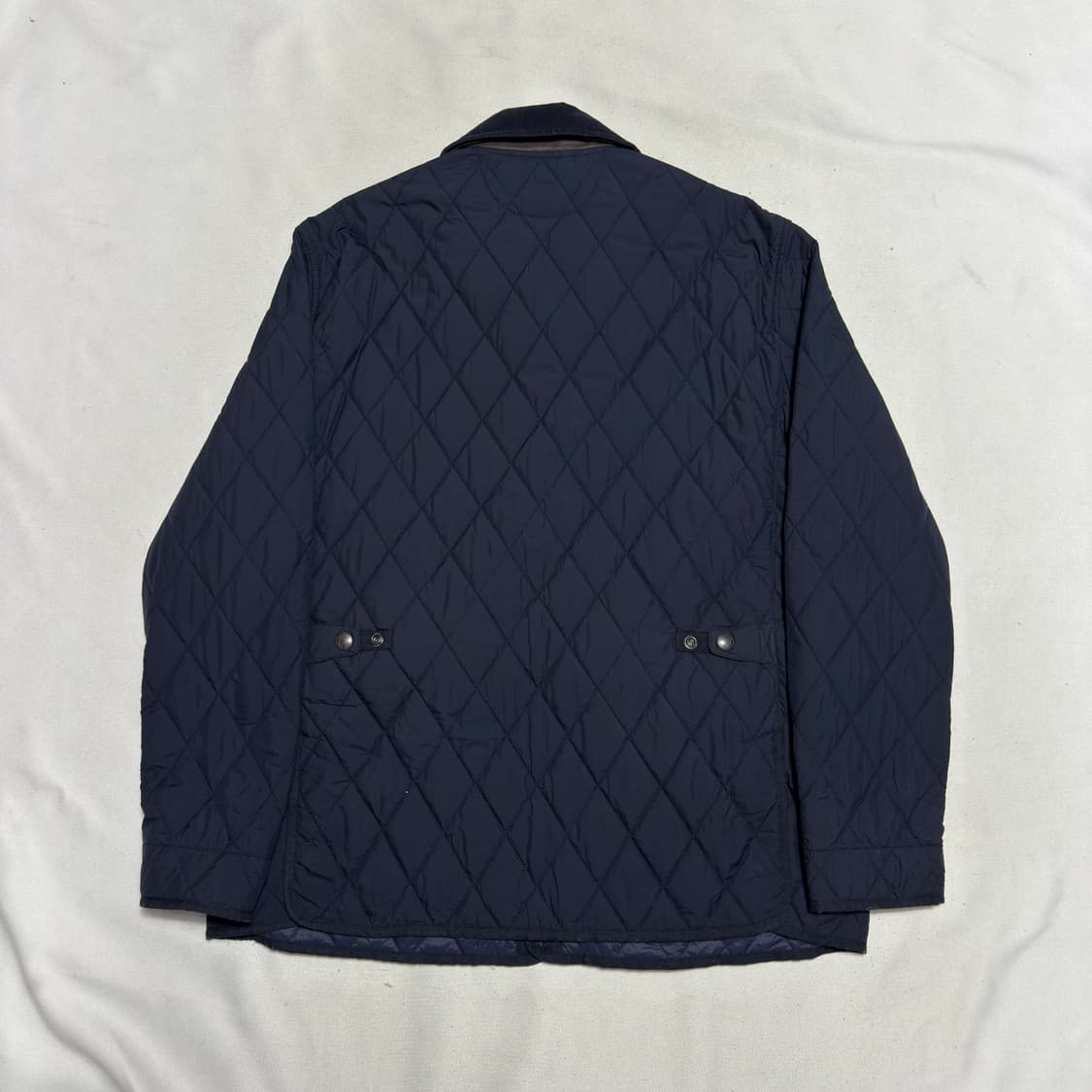 1XB 폴로랄프로렌 코듀로이 카라 네이비 퀼팅 자켓 상품이미지3