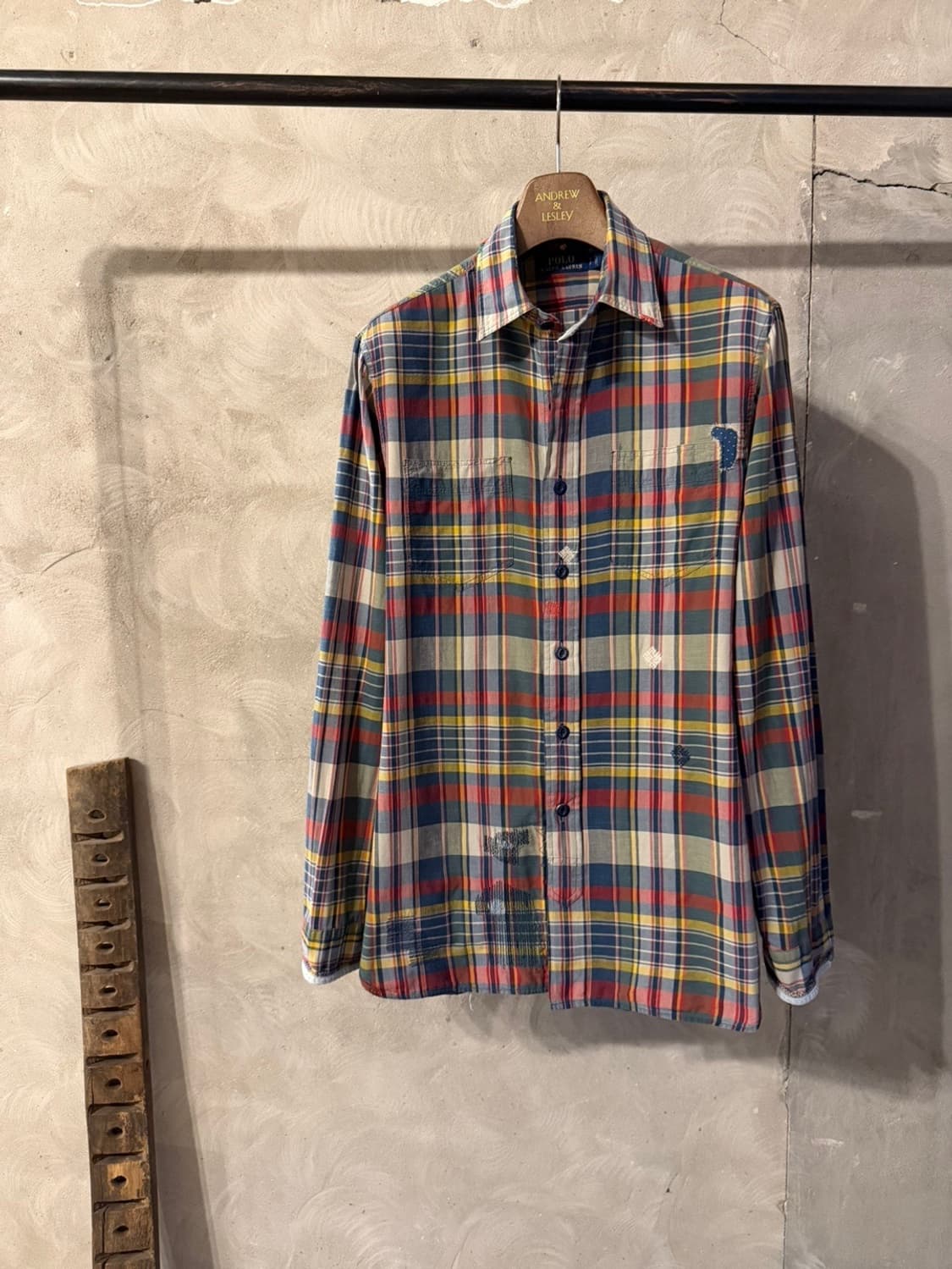 폴로 랄프로렌 체크셔츠 남성100 상품이미지1