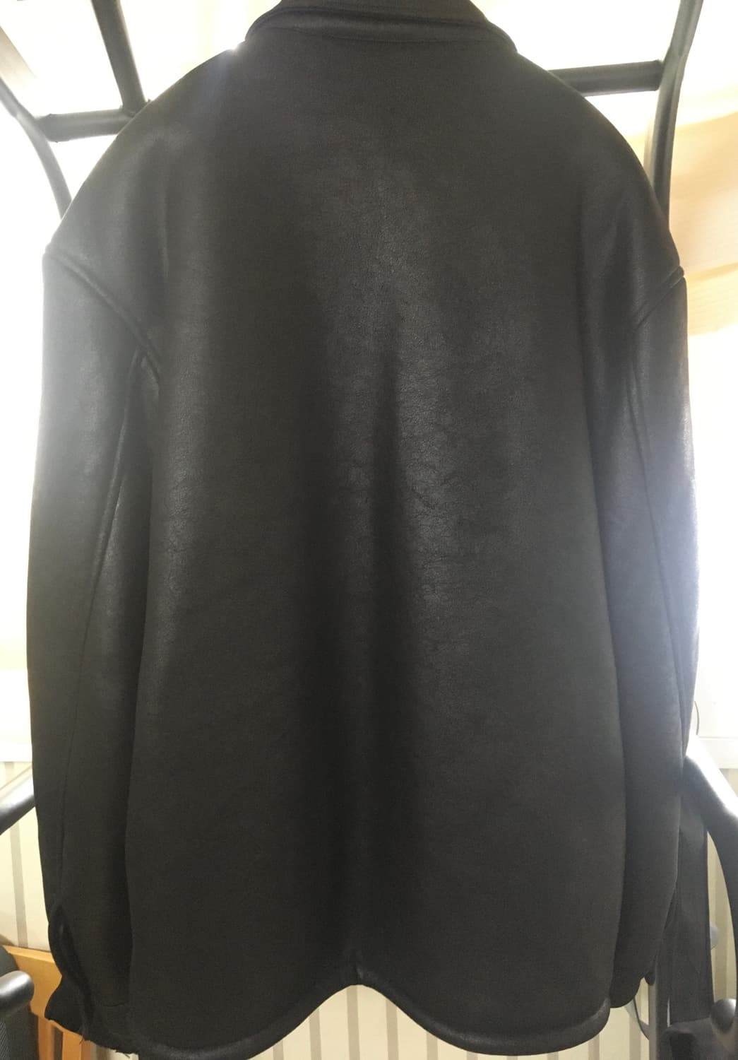 자라 가죽자켓 블랙 판매합니다 상품이미지3