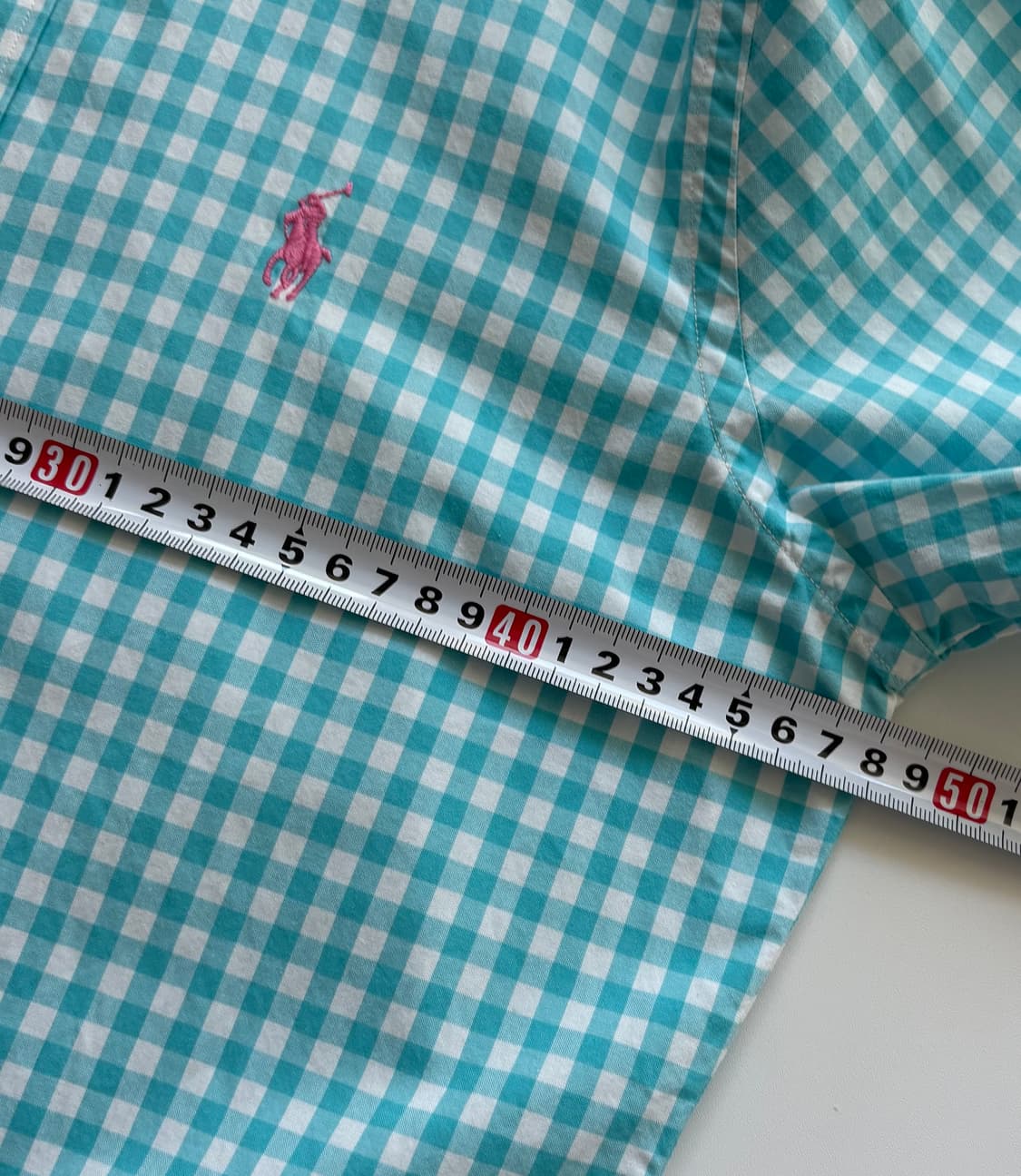 폴로랄프로렌 깅엄 체크 셔츠 상품이미지5