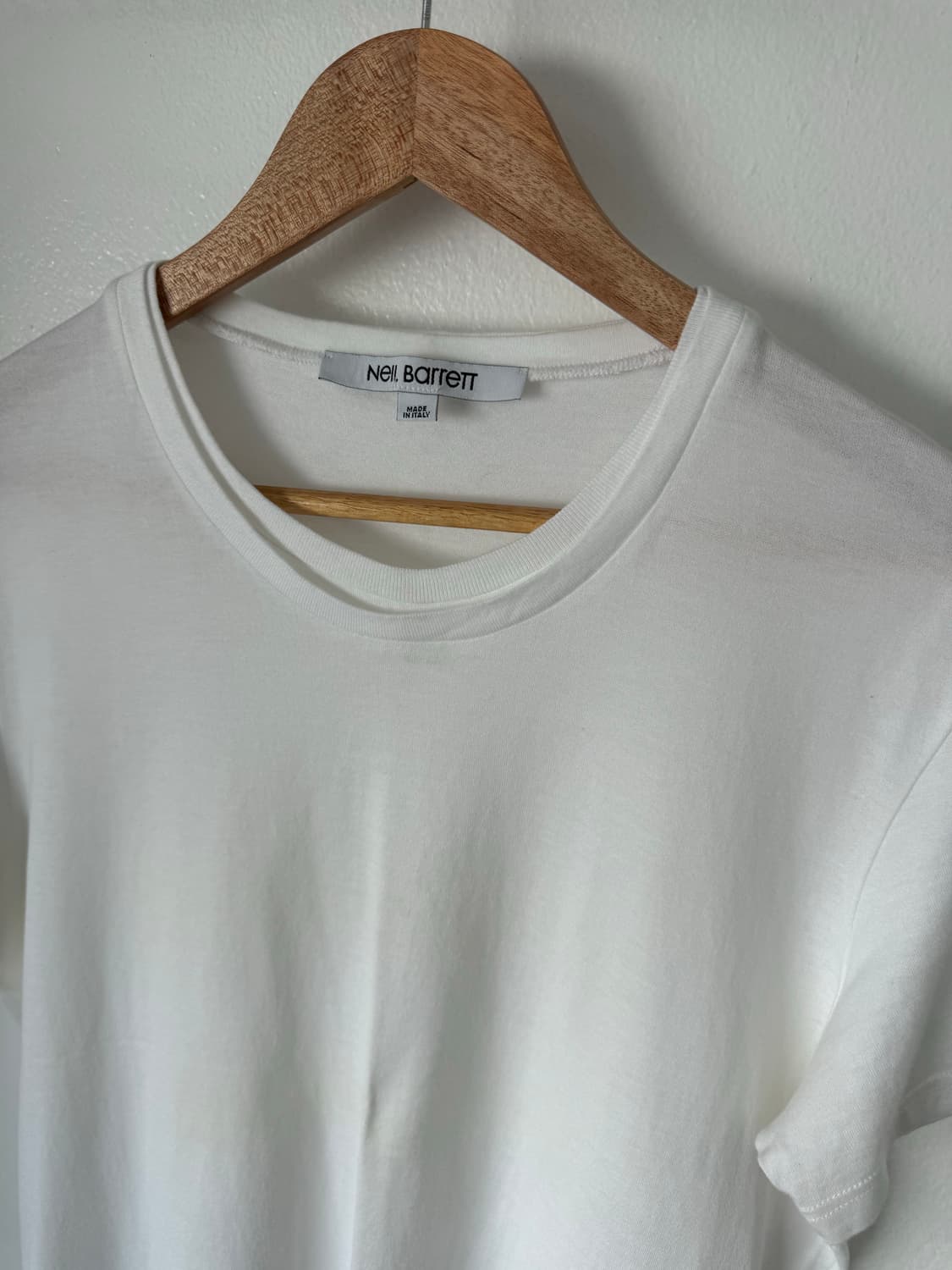 Archive double neck panel t-shirt 상품이미지3