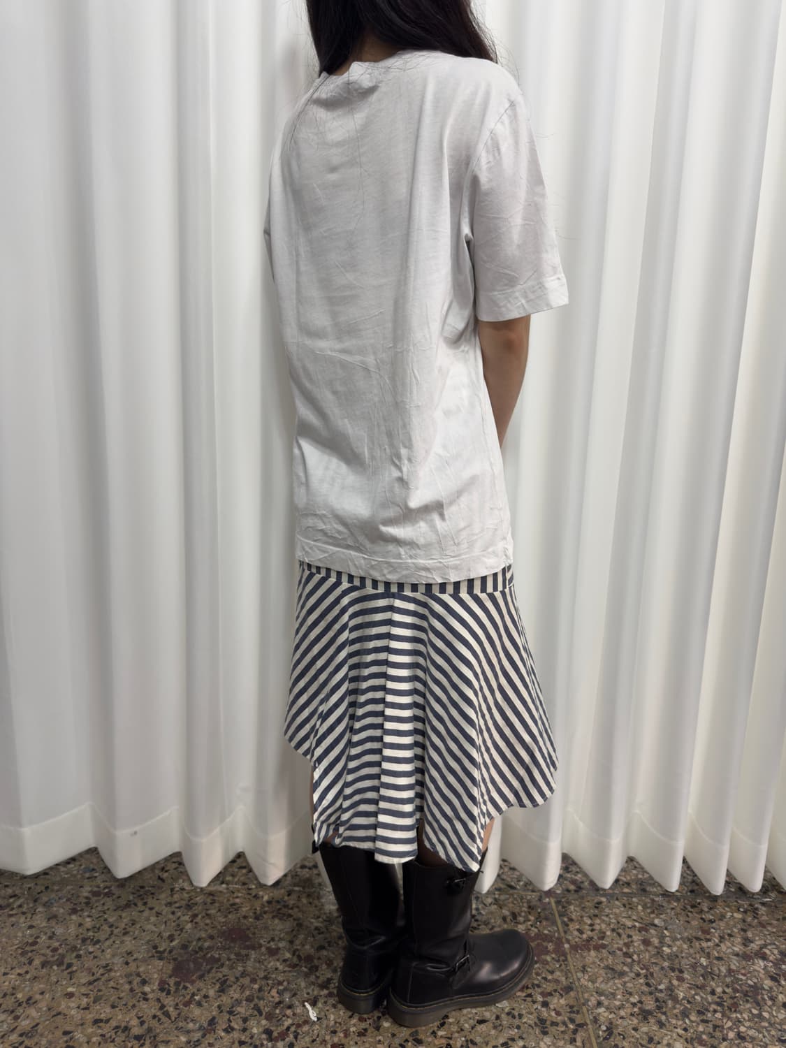 stripe design skirt 상품이미지4
