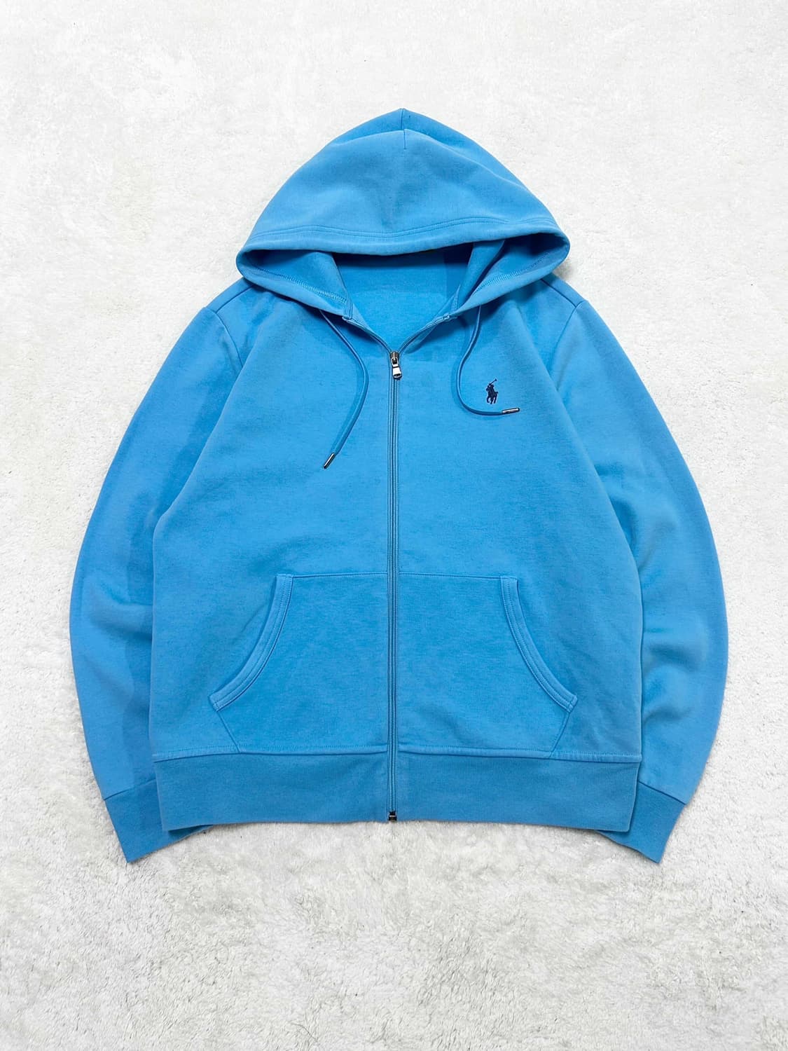 폴로 신형 스카이블루 후드집업 상품이미지6