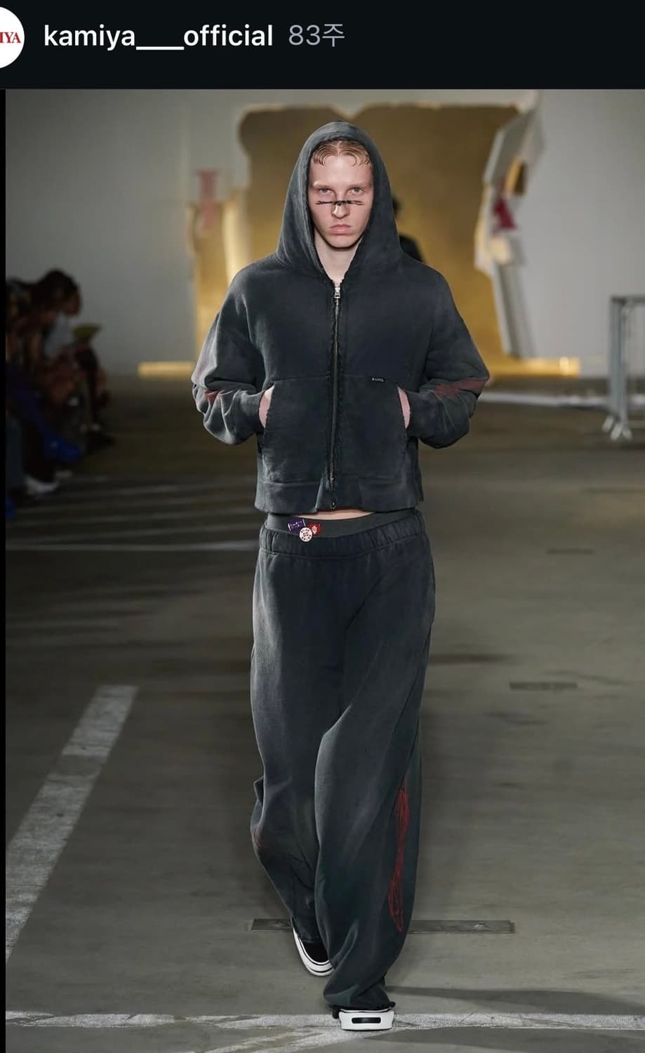 (M) 카미아 후드집업 상품이미지1