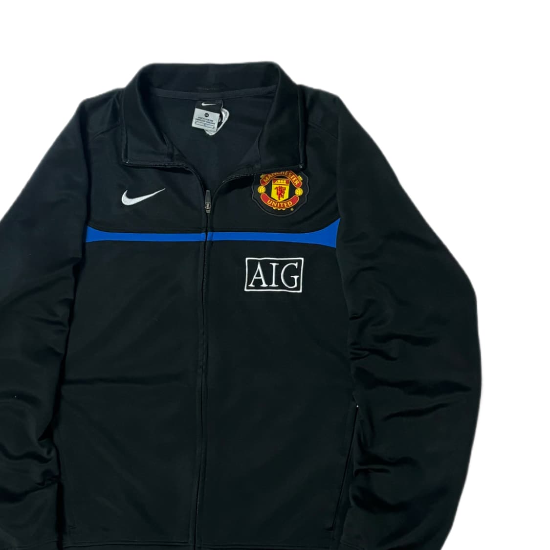 나이키 맨유 AIG 져지 축구 트랙탑 블랙 블루 검파 상품이미지2