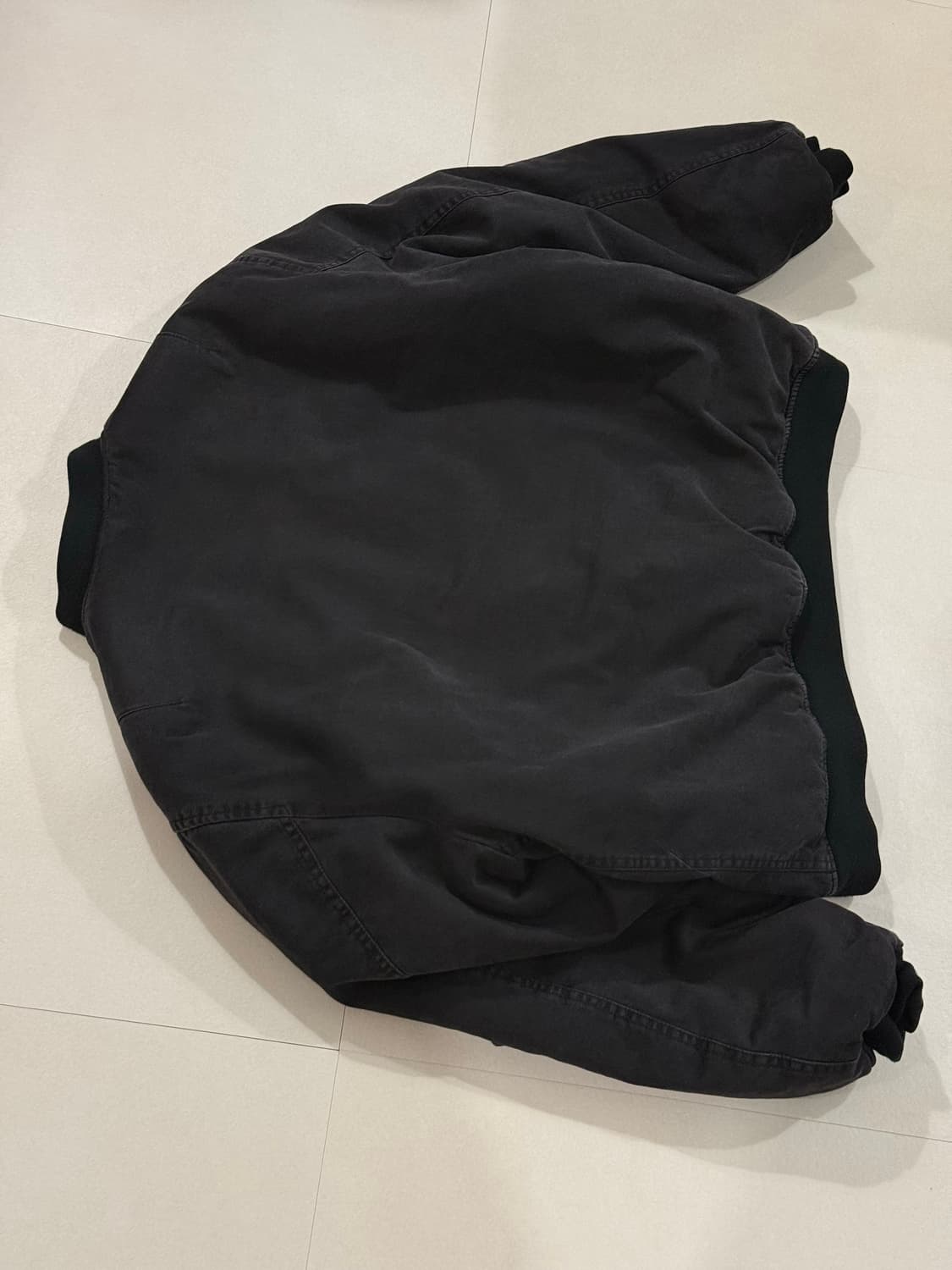 포스텍스가먼츠 코튼봄버 블랙 상품이미지3