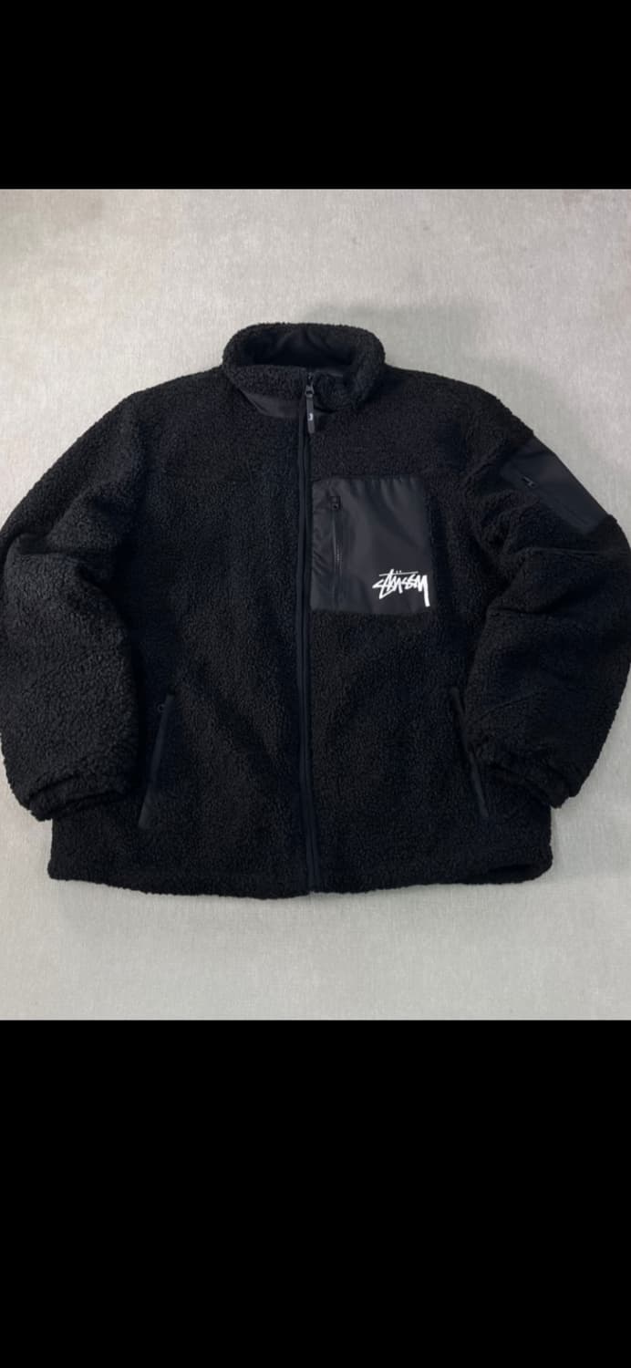 스투시 양털 후리스 상품이미지1