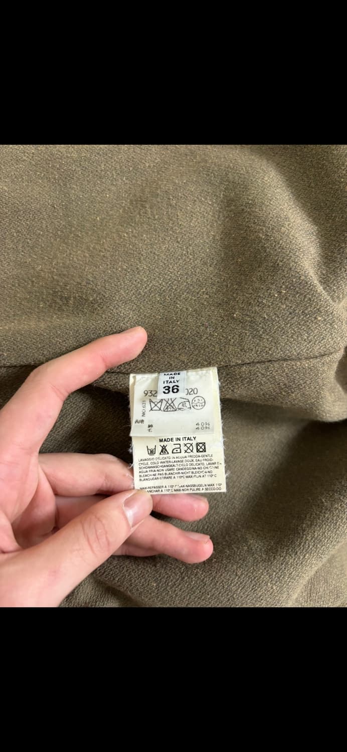 메종 마틴 마르지엘라 no.6 카키 베이지 자켓 상품이미지6