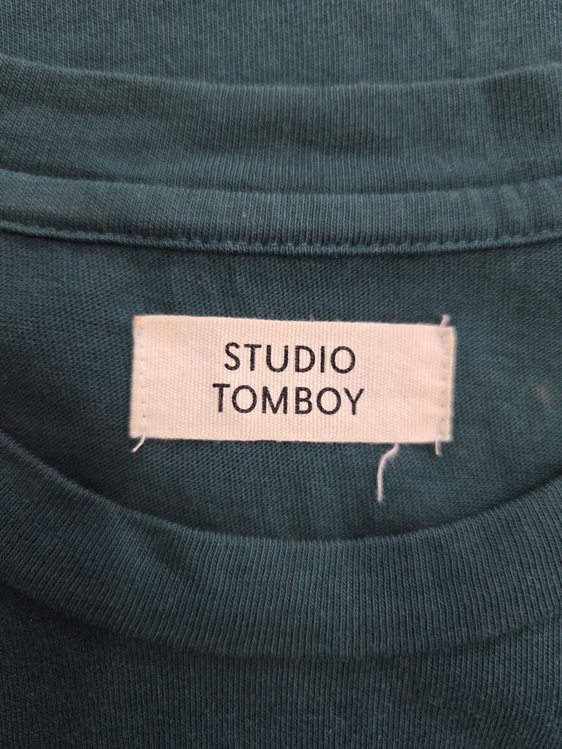 STUDIO TOMBOY 스튜디오 톰보이 레터링 반팔 티셔츠 상품이미지5