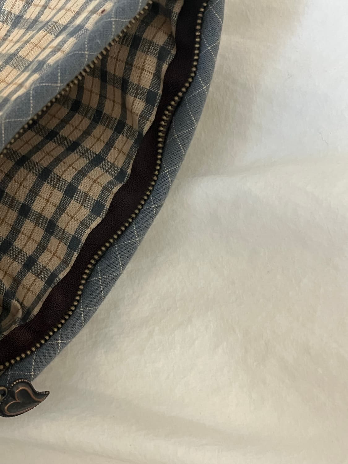 blue 퀼트 파우치  상품이미지3