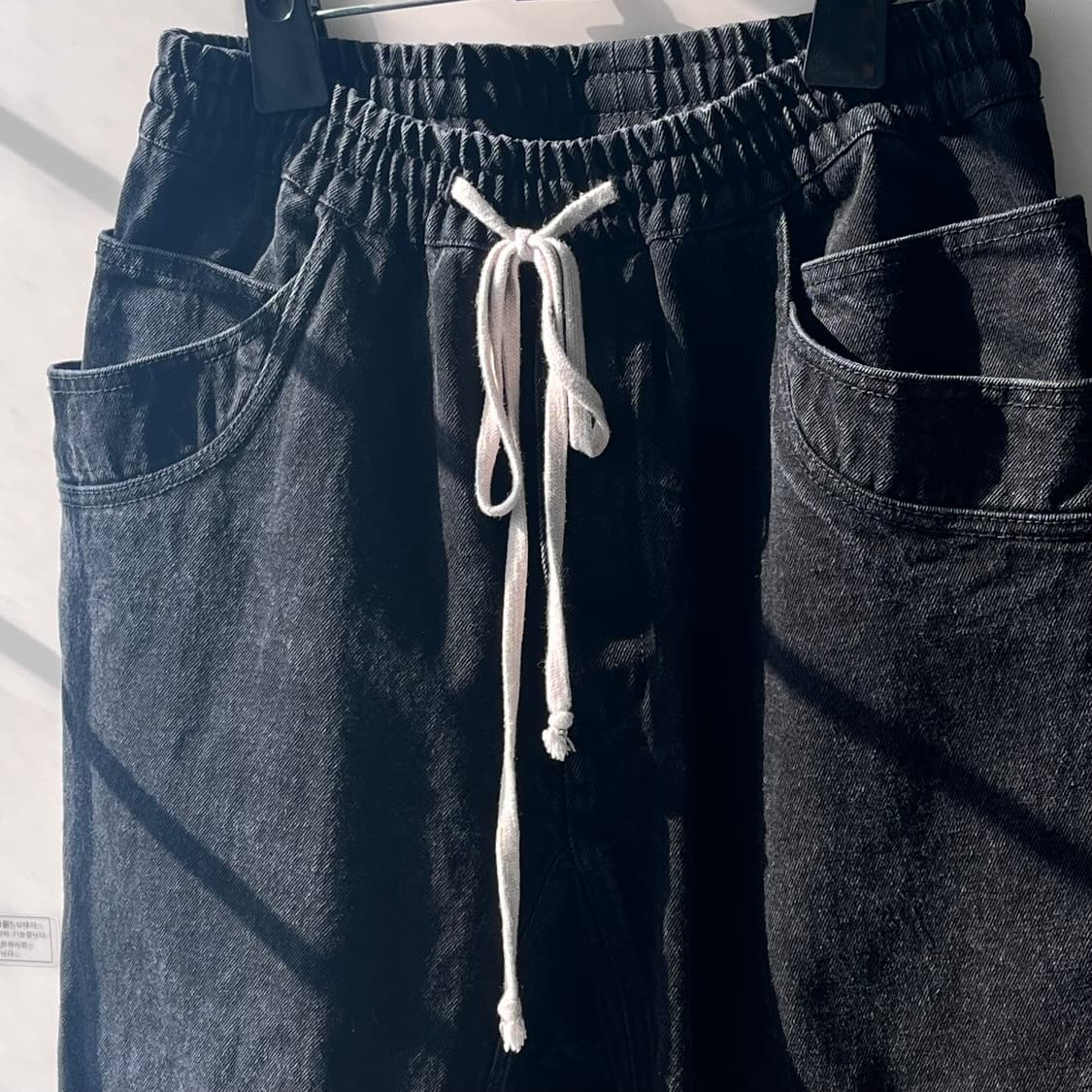 선데이 오프 클럽 드롭 크로치 팬츠 M 상품이미지2