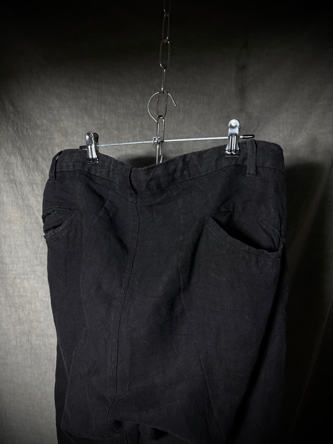 KMRii Hand-Stitched Linen Cropped Pants  상품이미지9
