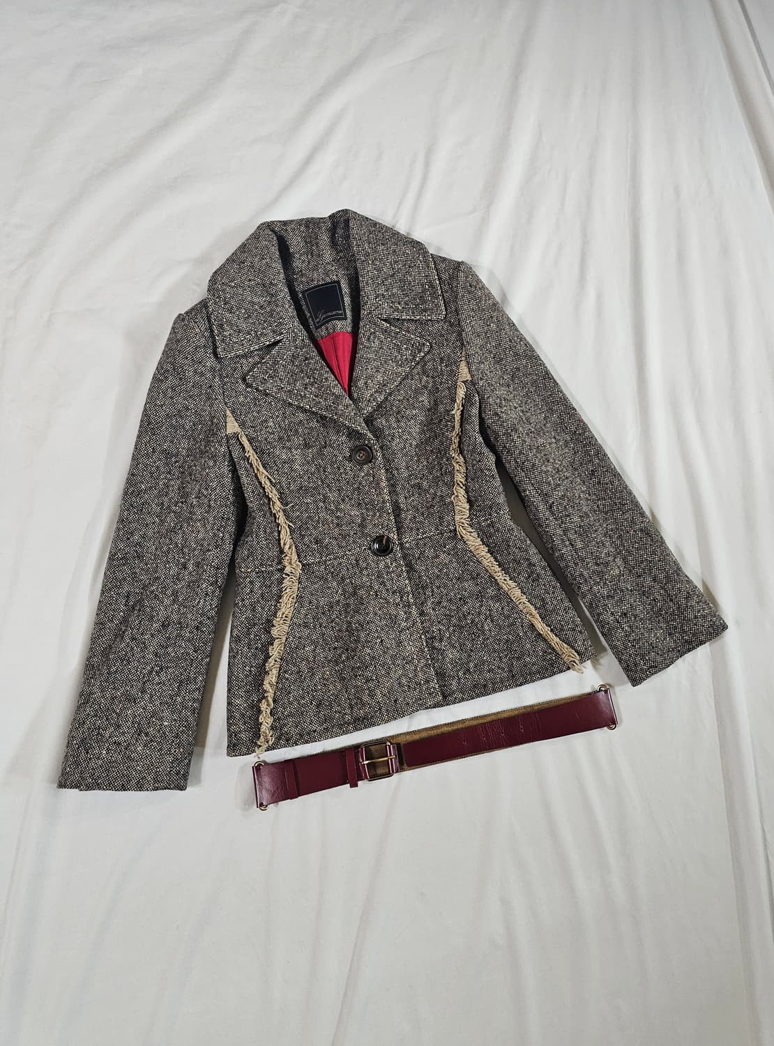 [55] 미스지컬렉션 미스지 콜렉션 지춘희 벨트 자켓 상품이미지2