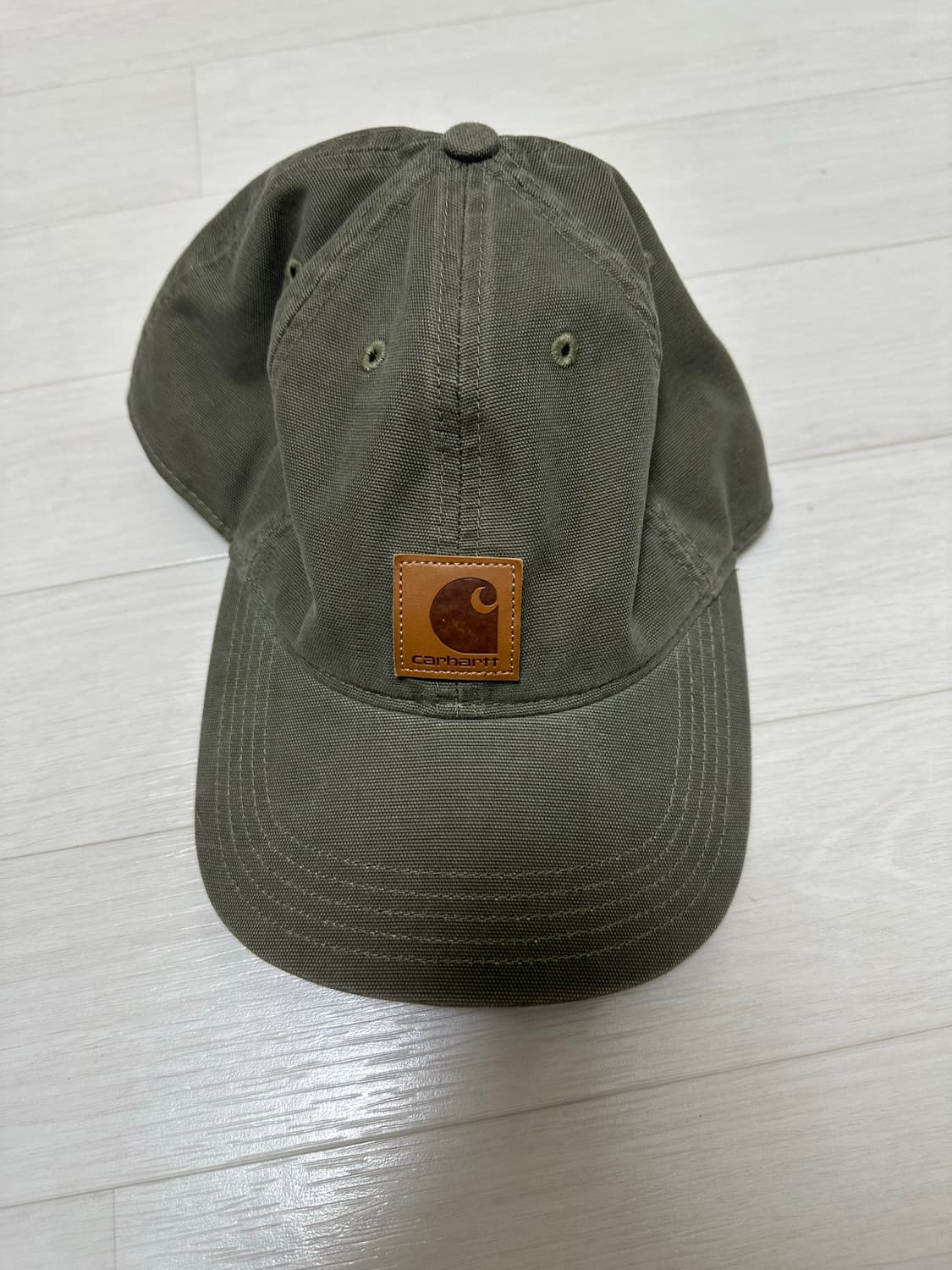 칼하트 캔버스캡 아미 그린 모자 볼캡 상품이미지2
