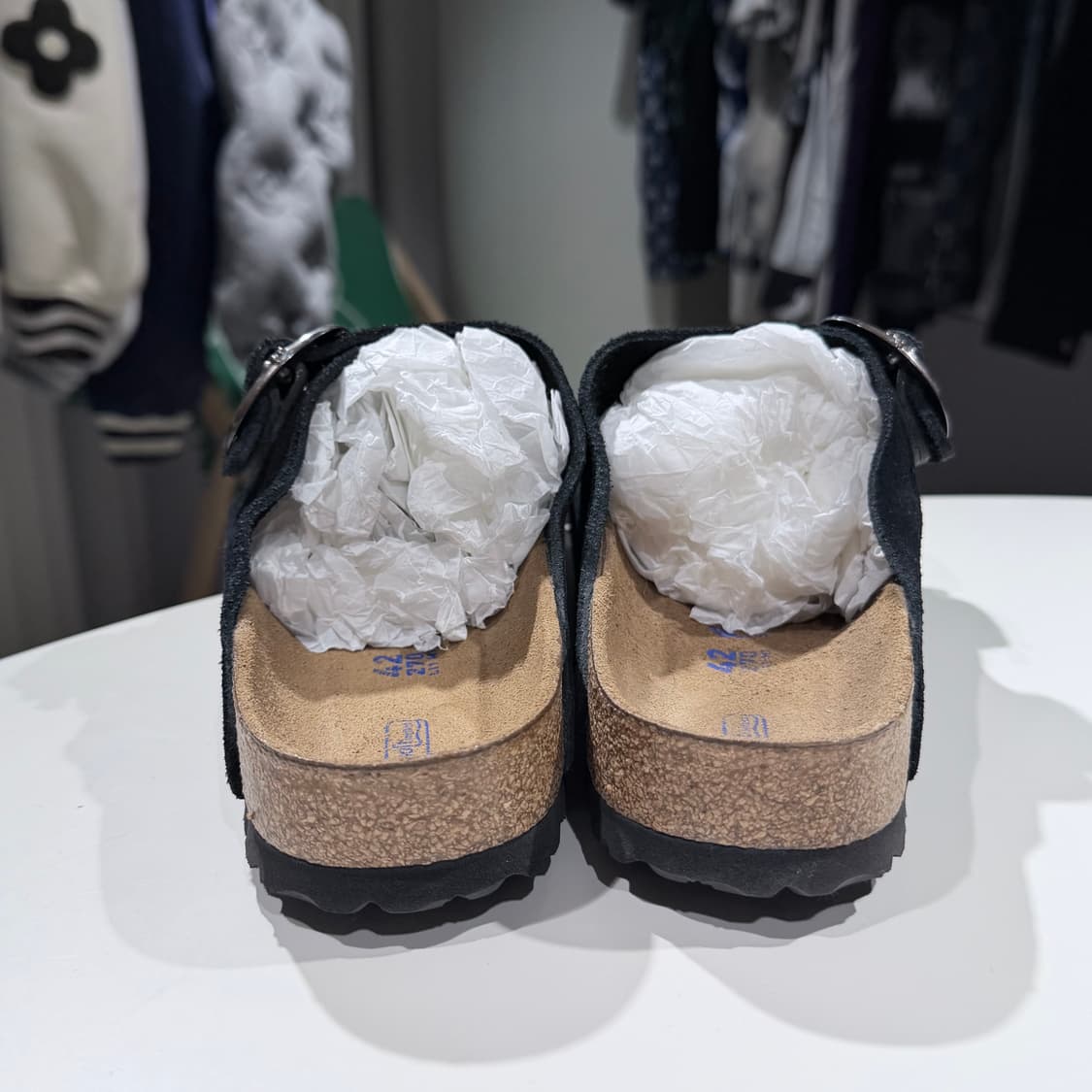 (A+/42) / 크롬하츠 X 버켄스탁 아리조나 블랙 로듐 건슬링어 상품이미지5