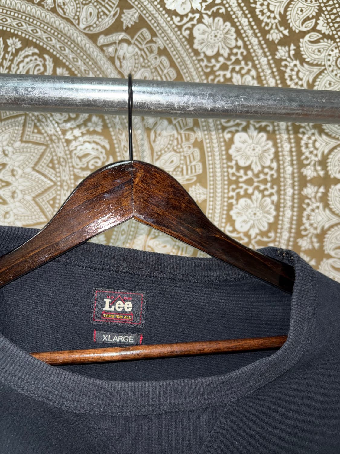 Lee 리 빈티지 레터링 자수 맨투맨  상품이미지5