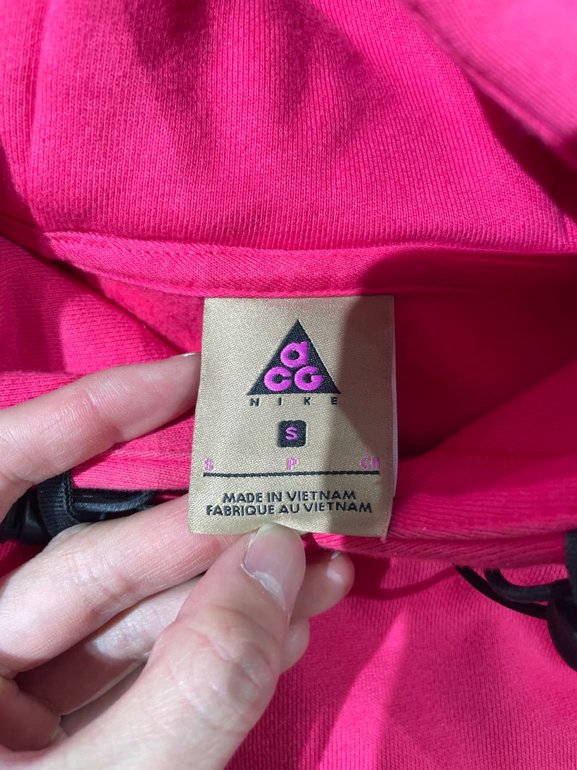 나이키 acg 러쉬 핑크 풀오버 후디 상품이미지7