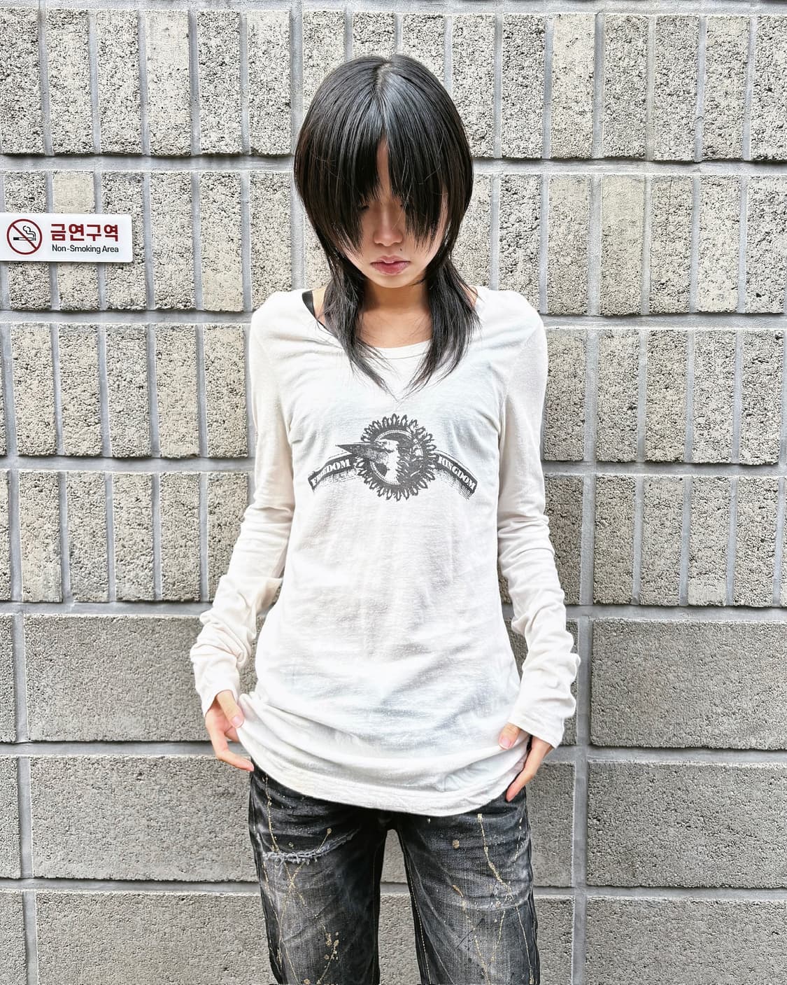 LGB 그런지 아트워크 롱 슬리브 상품이미지1