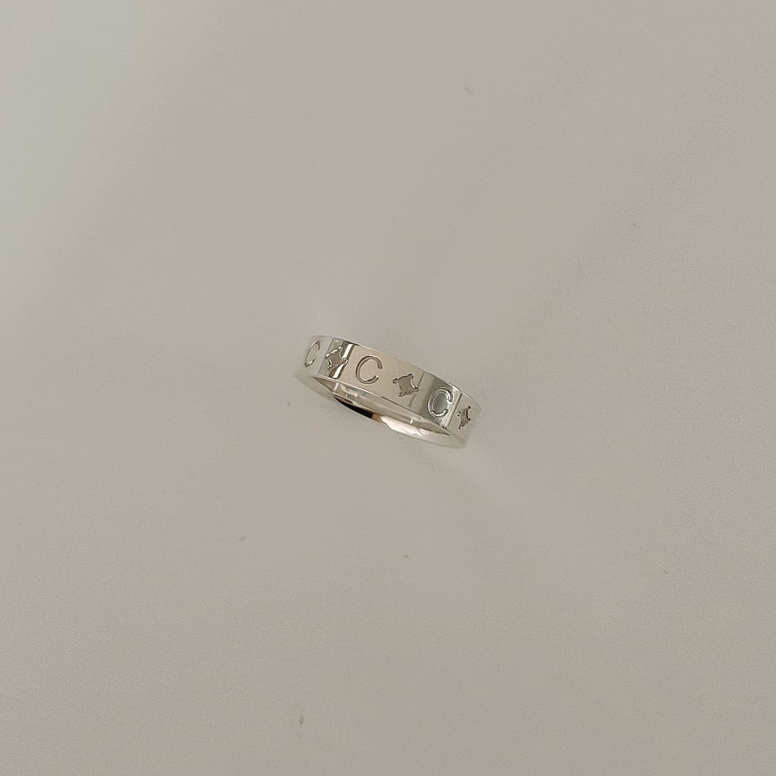 셀린느 마카담 실버 반지 상품이미지7