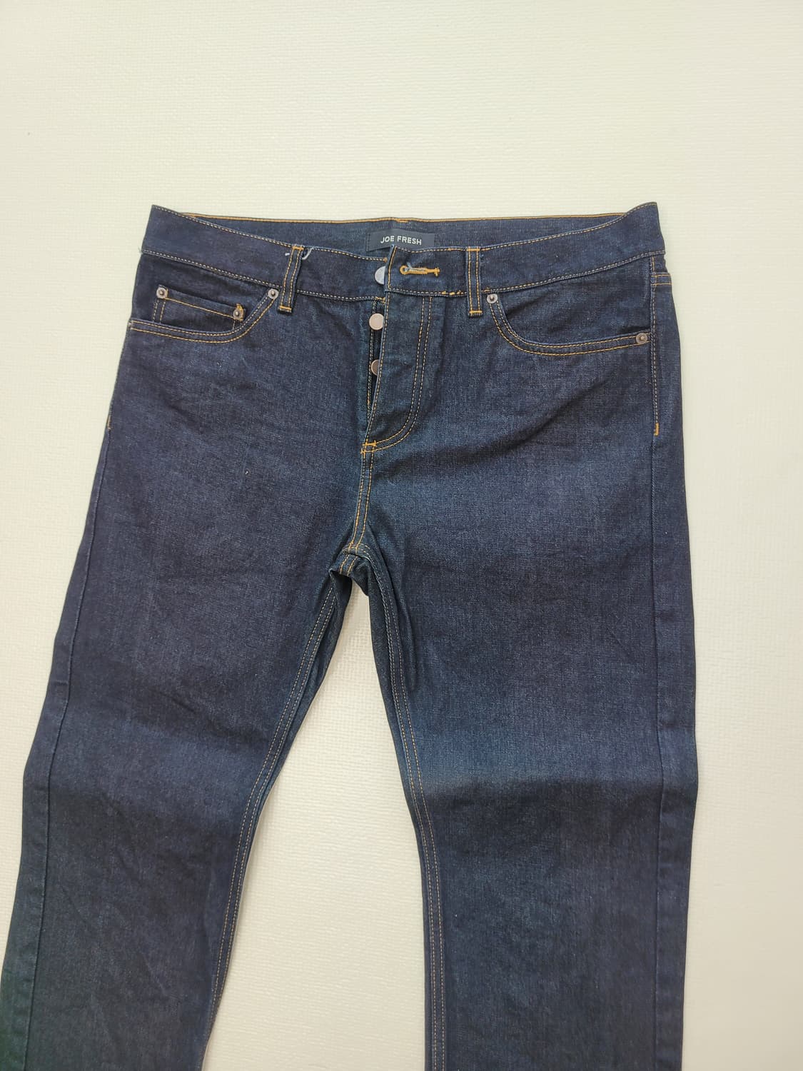 조프레시 JOE FRESH 남자 원워싱 청바지 34 다크네이비 상품이미지3