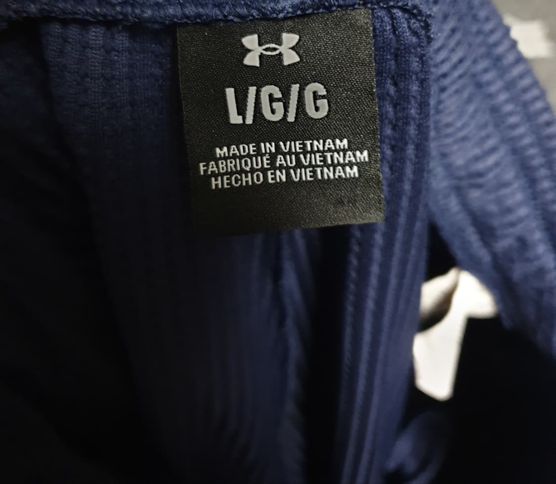 언더아머 UA 라이벌 와플 니트 셋업 네이비 (상의:XL 하의:L) 상품이미지7