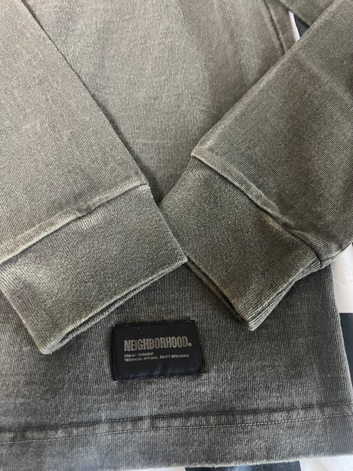 네이버후드 피그먼트다이드 긴팔티 105 상품이미지7