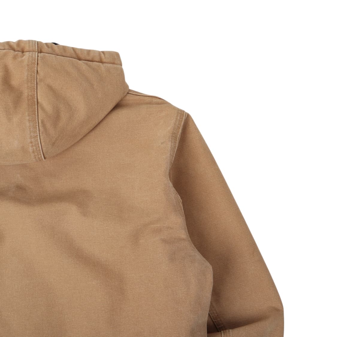 칼하트 J130 카멜 베이지 플란넬 덕액티브 워크자켓 상품이미지6