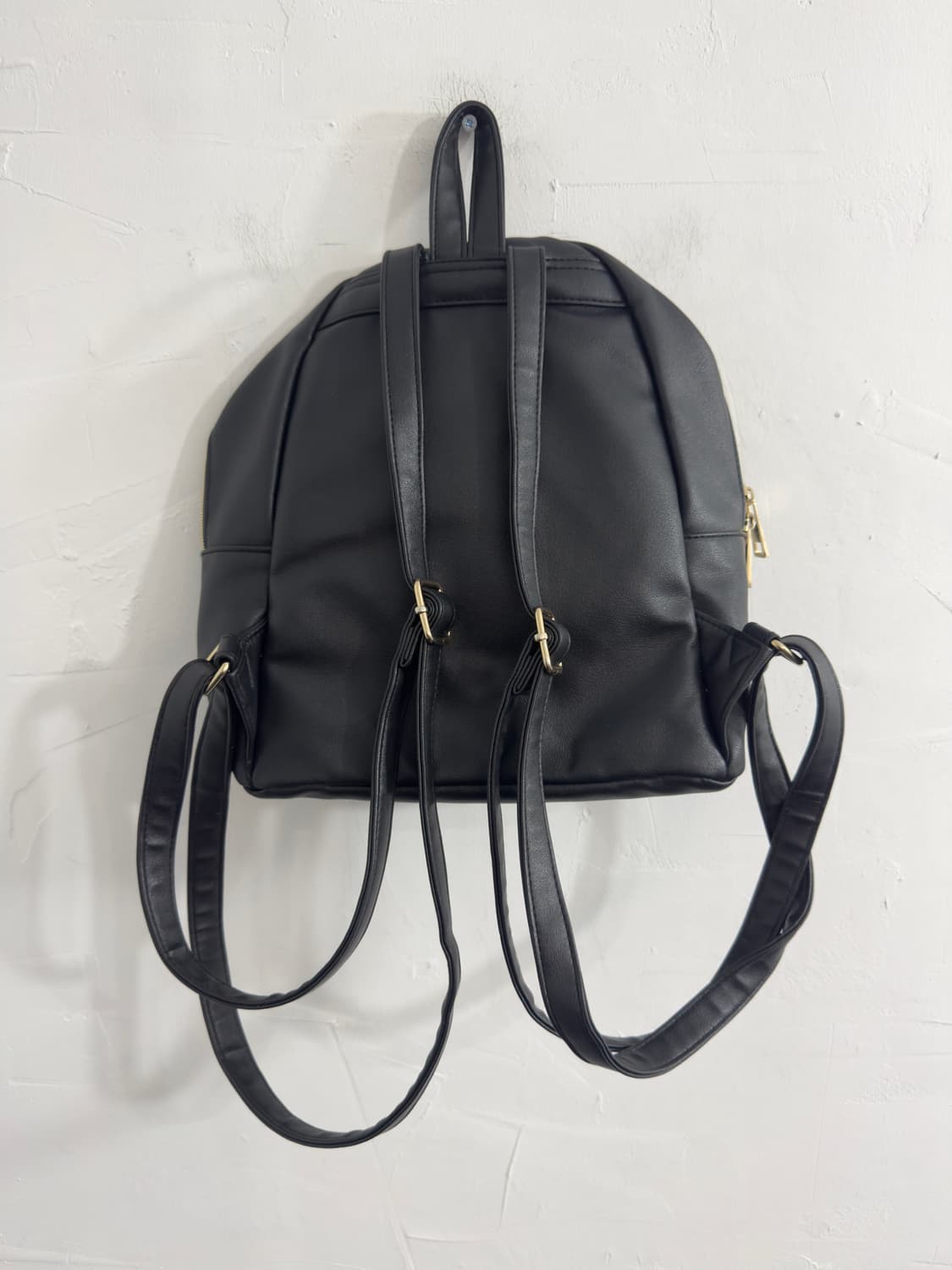 ribbon leather backpack 상품이미지2