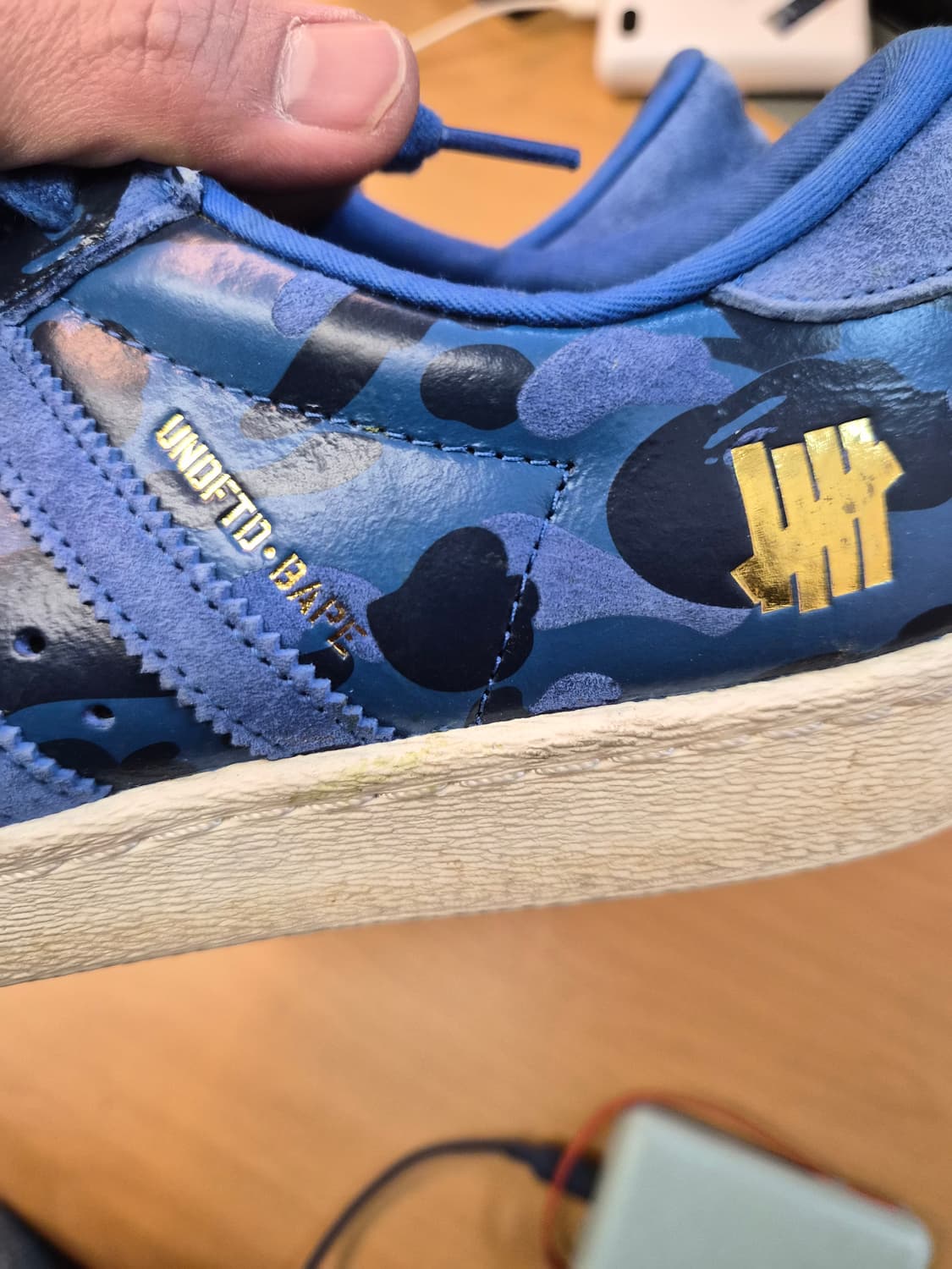 260) 아디다스 x 베이프 x 언디핏 슈퍼스타 팝니다 상품이미지2